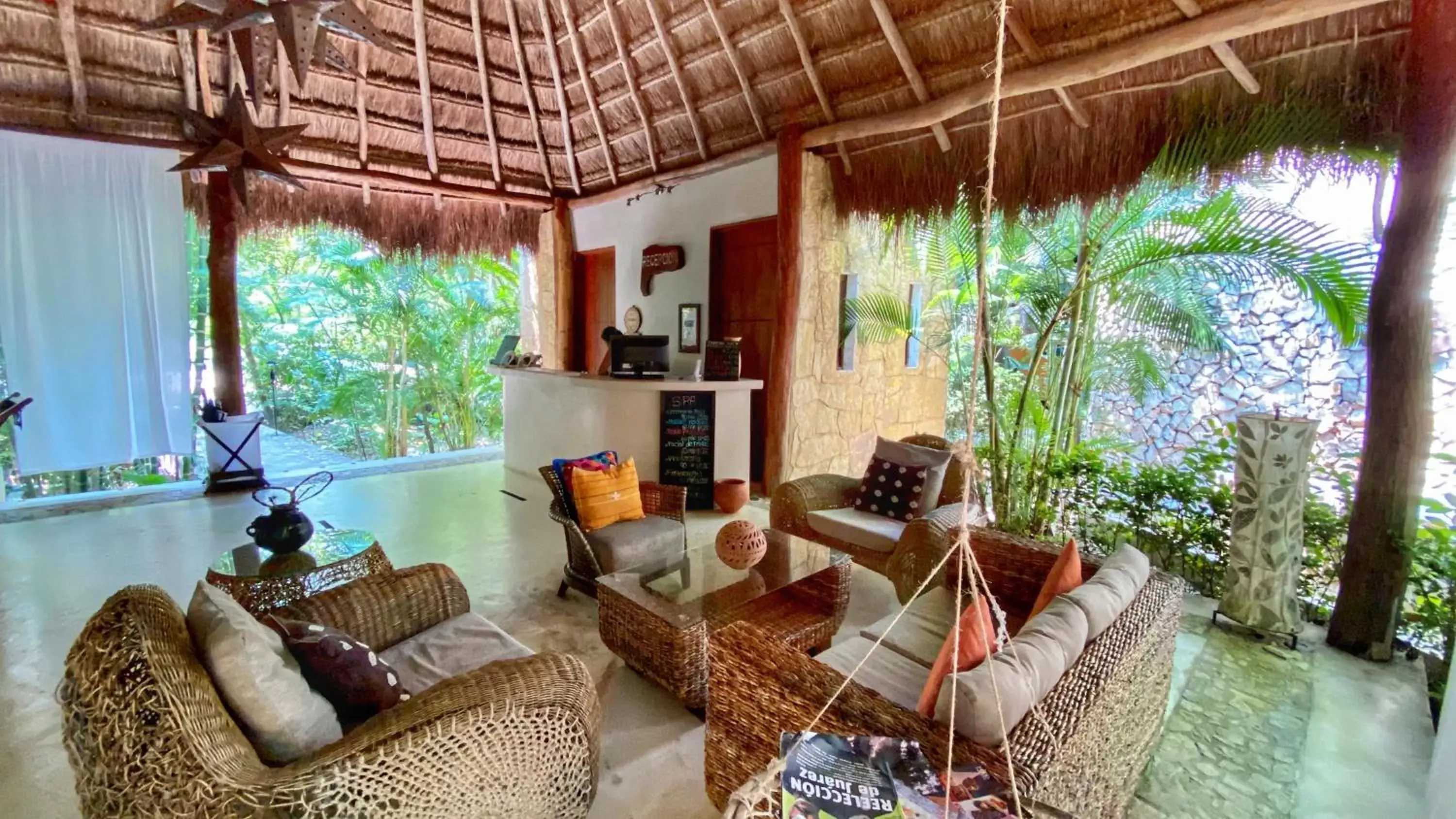 Living room, Seating Area in Piedra de Agua Palenque