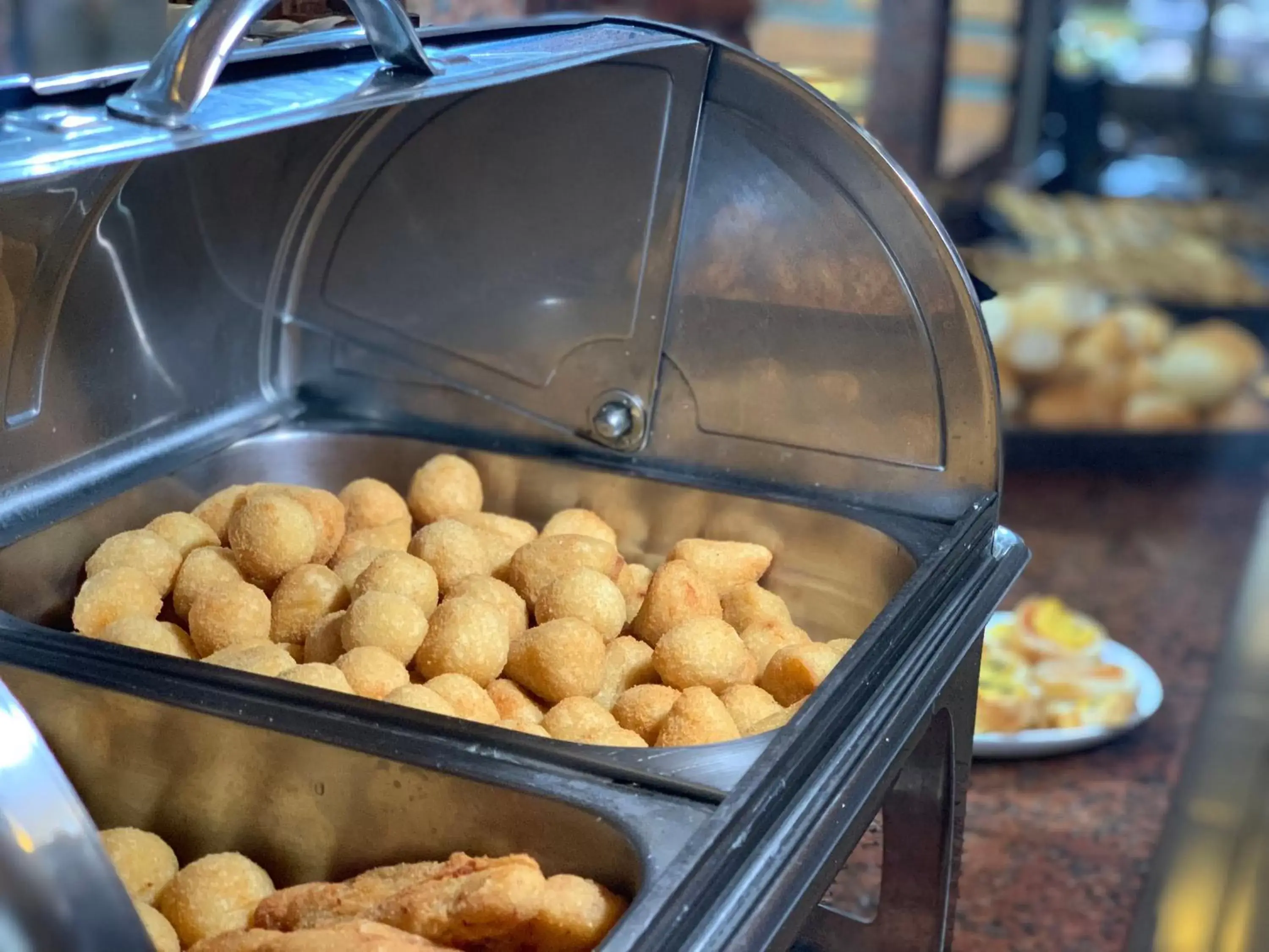 Buffet breakfast in Hotel São Sebastião da Praia Buffet breakfast in Hotel São Sebastião da Praia