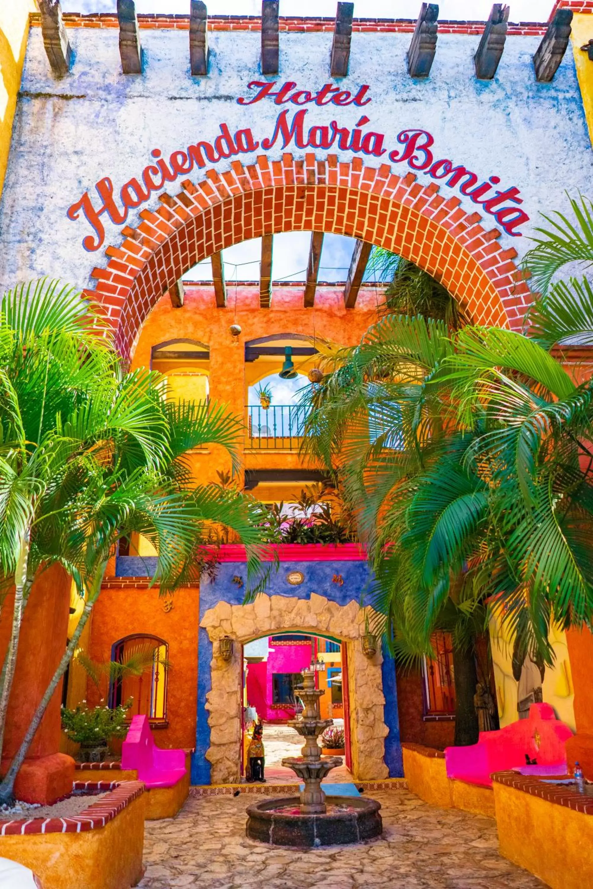 Facade/entrance in Hacienda Maria Bonita Hotel Facade/entrance in Hacienda Maria Bonita Hotel