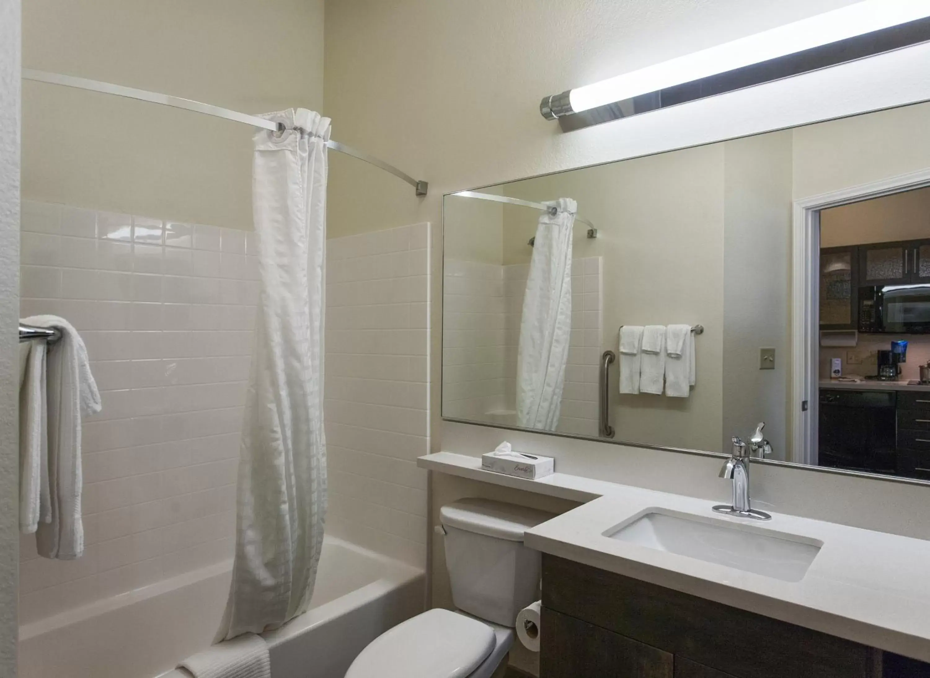 Bathroom in Candlewood Suites San Marcos, an IHG Hotel