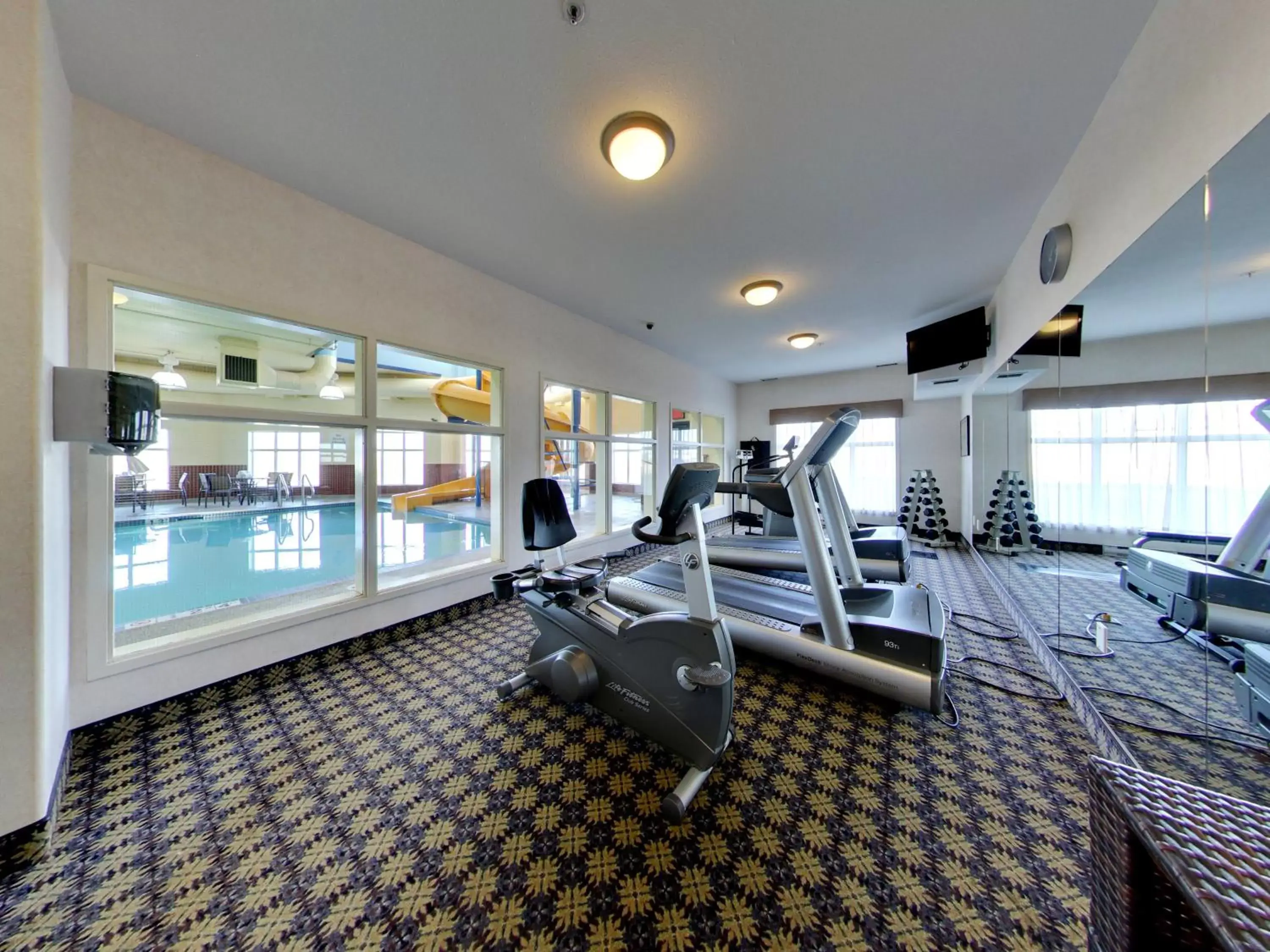 Fitness centre/facilities, Fitness Center/Facilities in Holiday Inn Express Hotel & Suites - Edmonton International Airport, an IHG Hotel