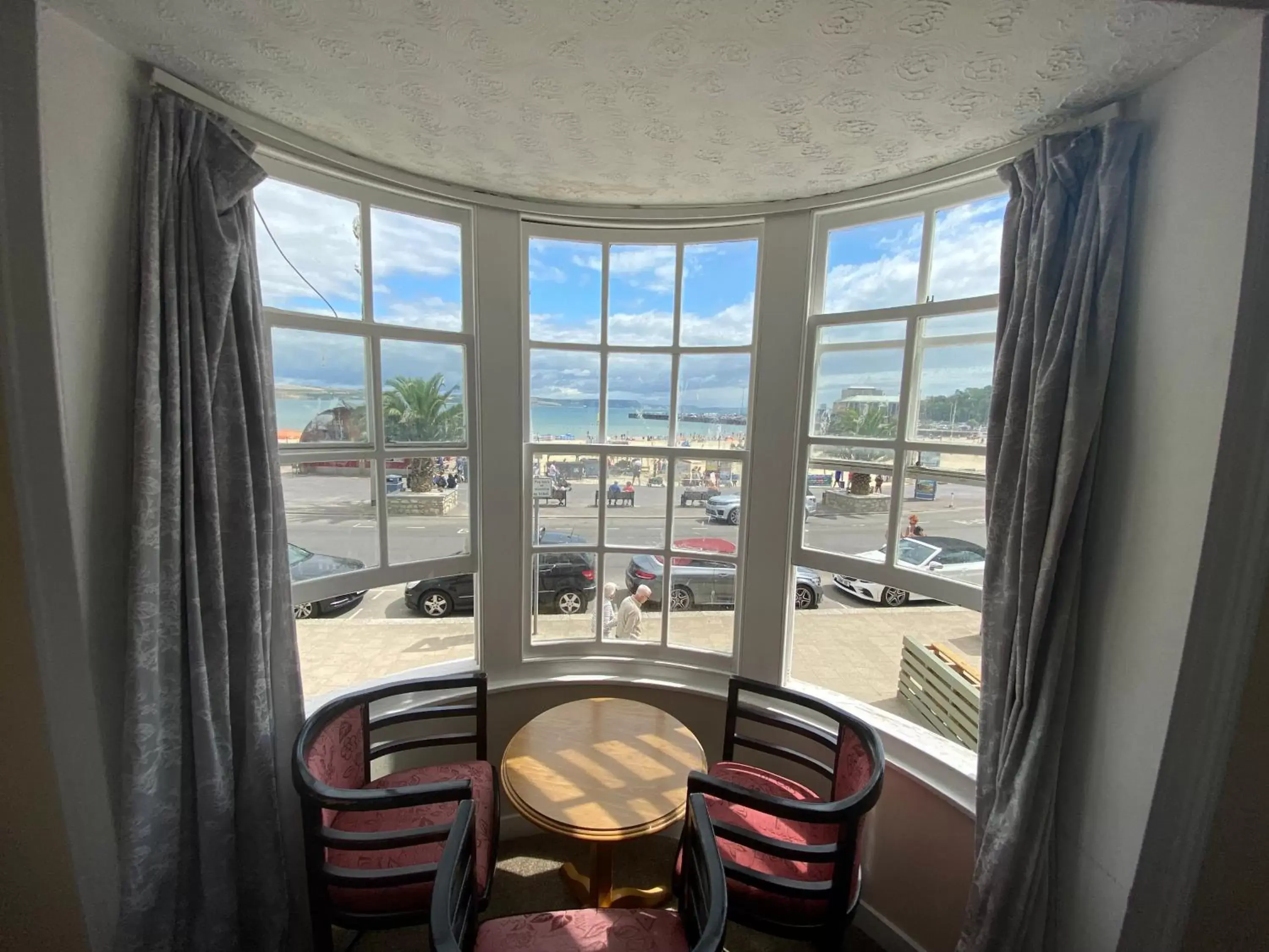 Seating area in The Fairhaven Hotel