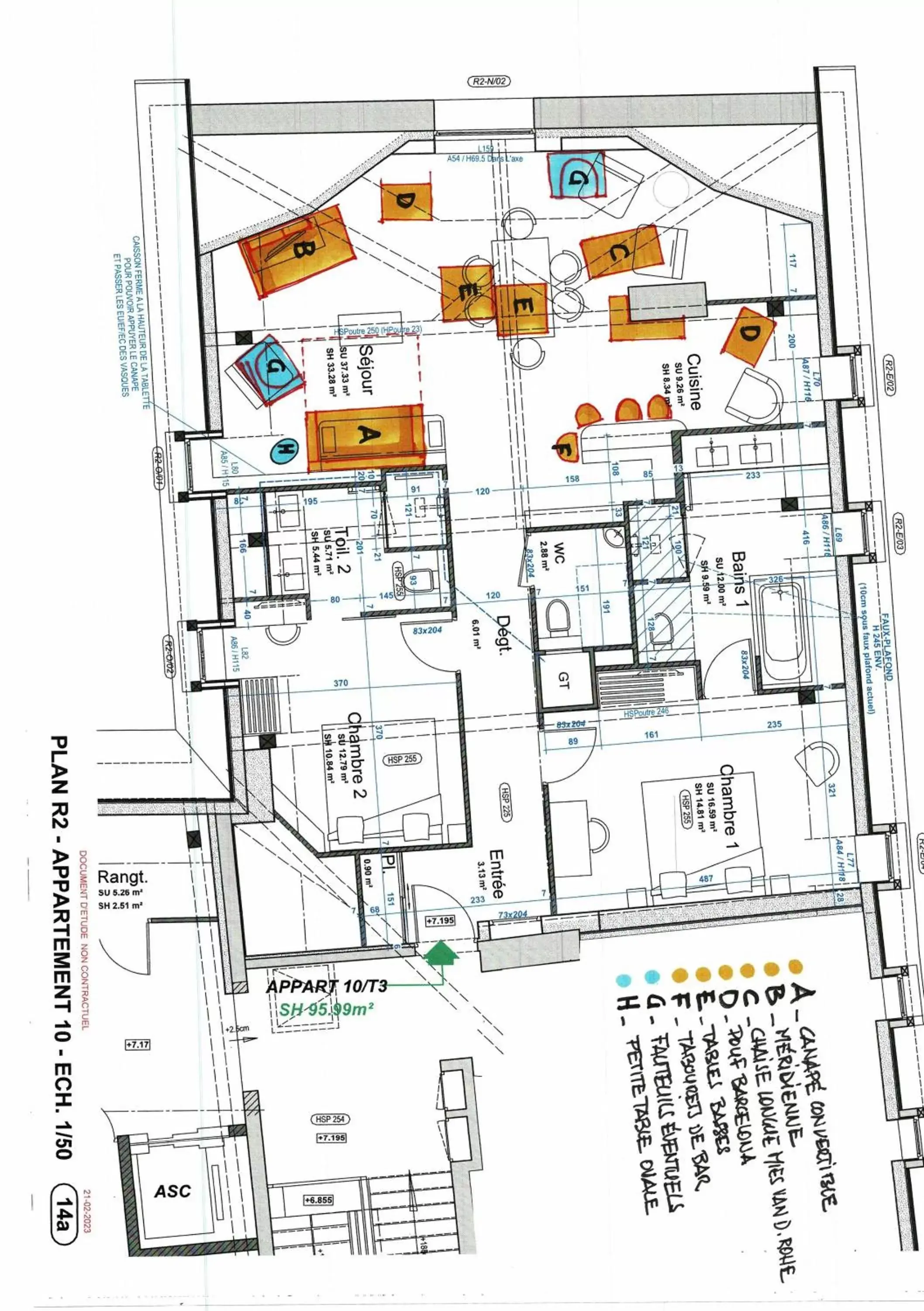 Floor Plan in L'Hôtel