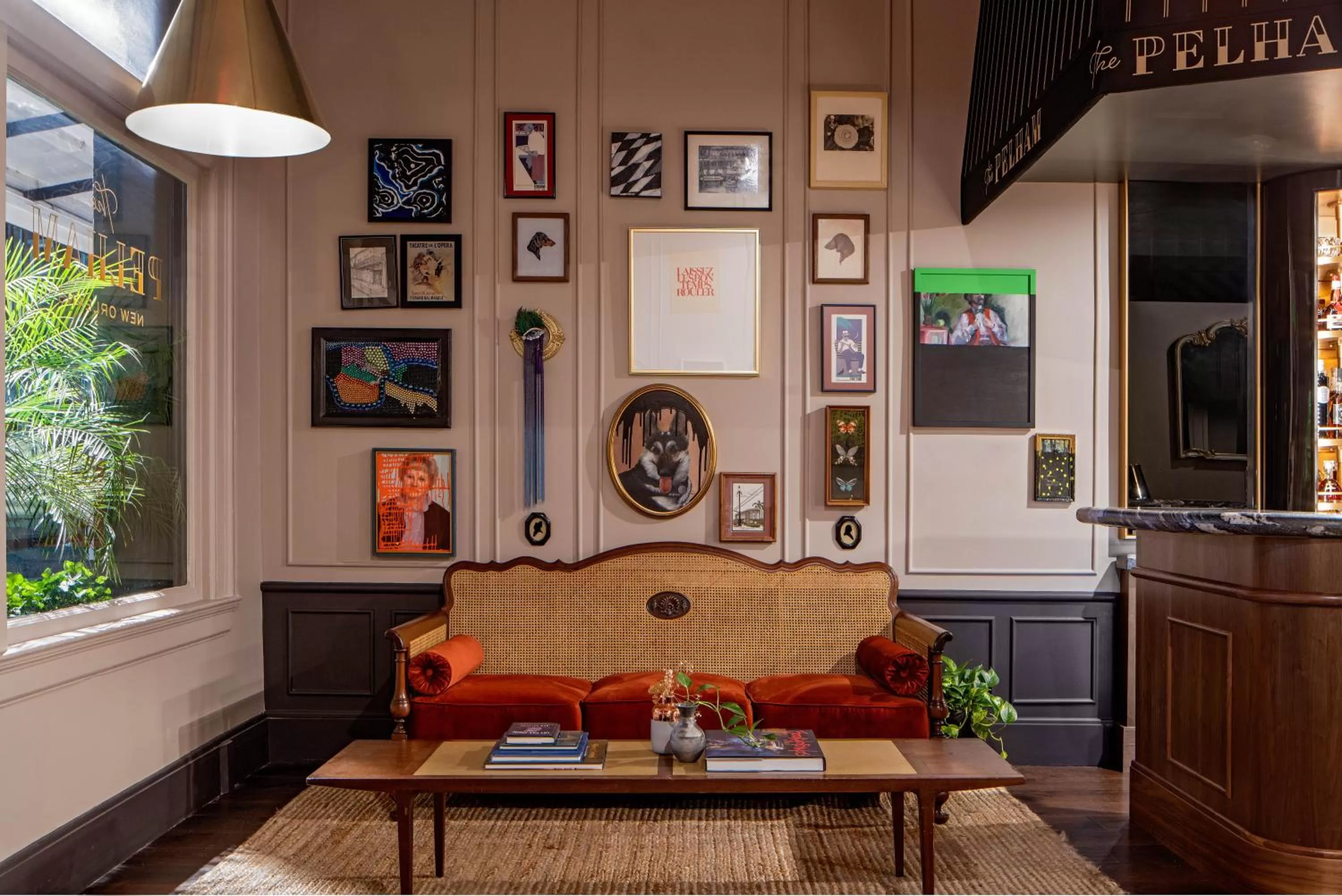 Lobby or reception in Pelham Hotel