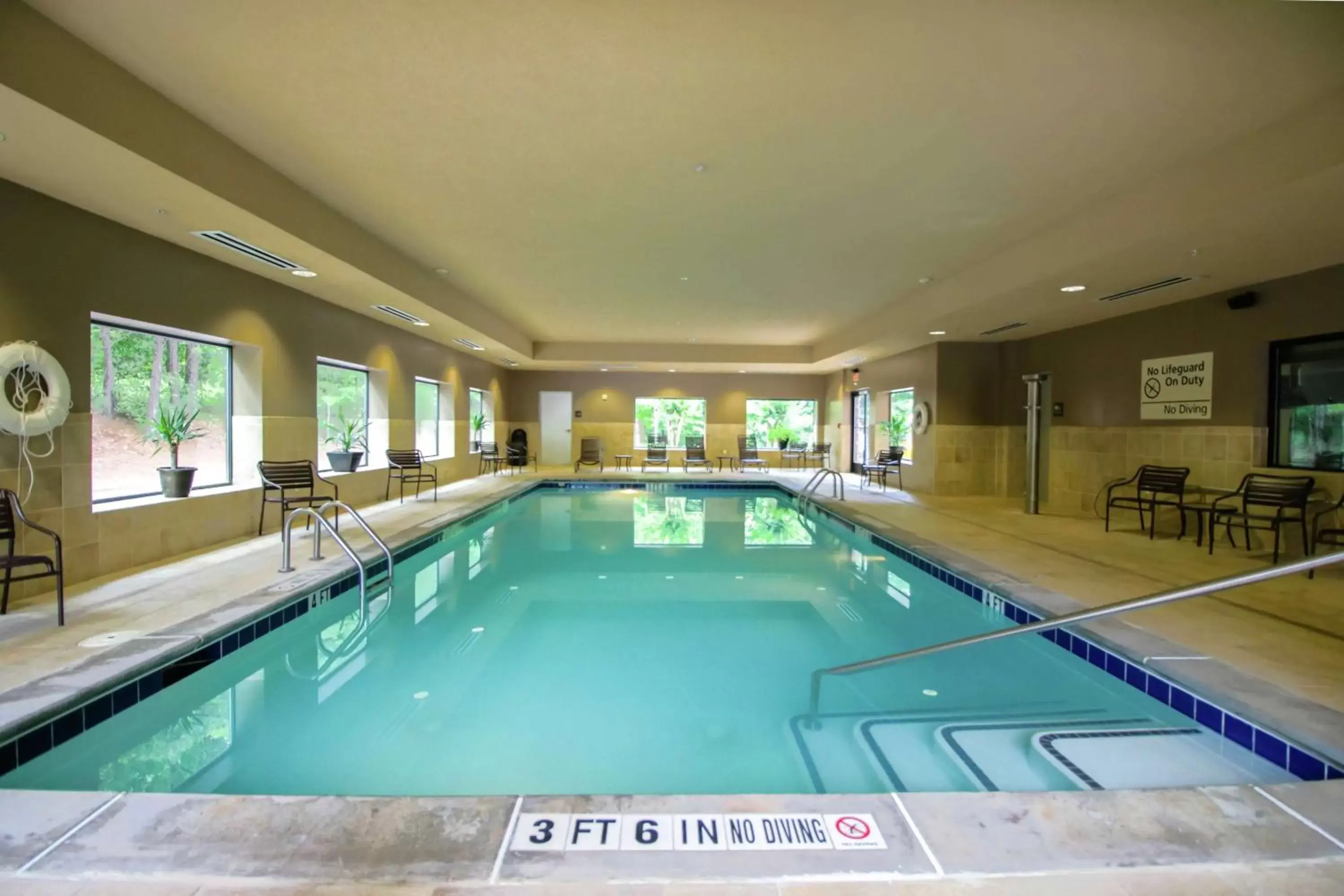 Pool view, Swimming Pool in Hampton Inn & Suites Flowery Branch