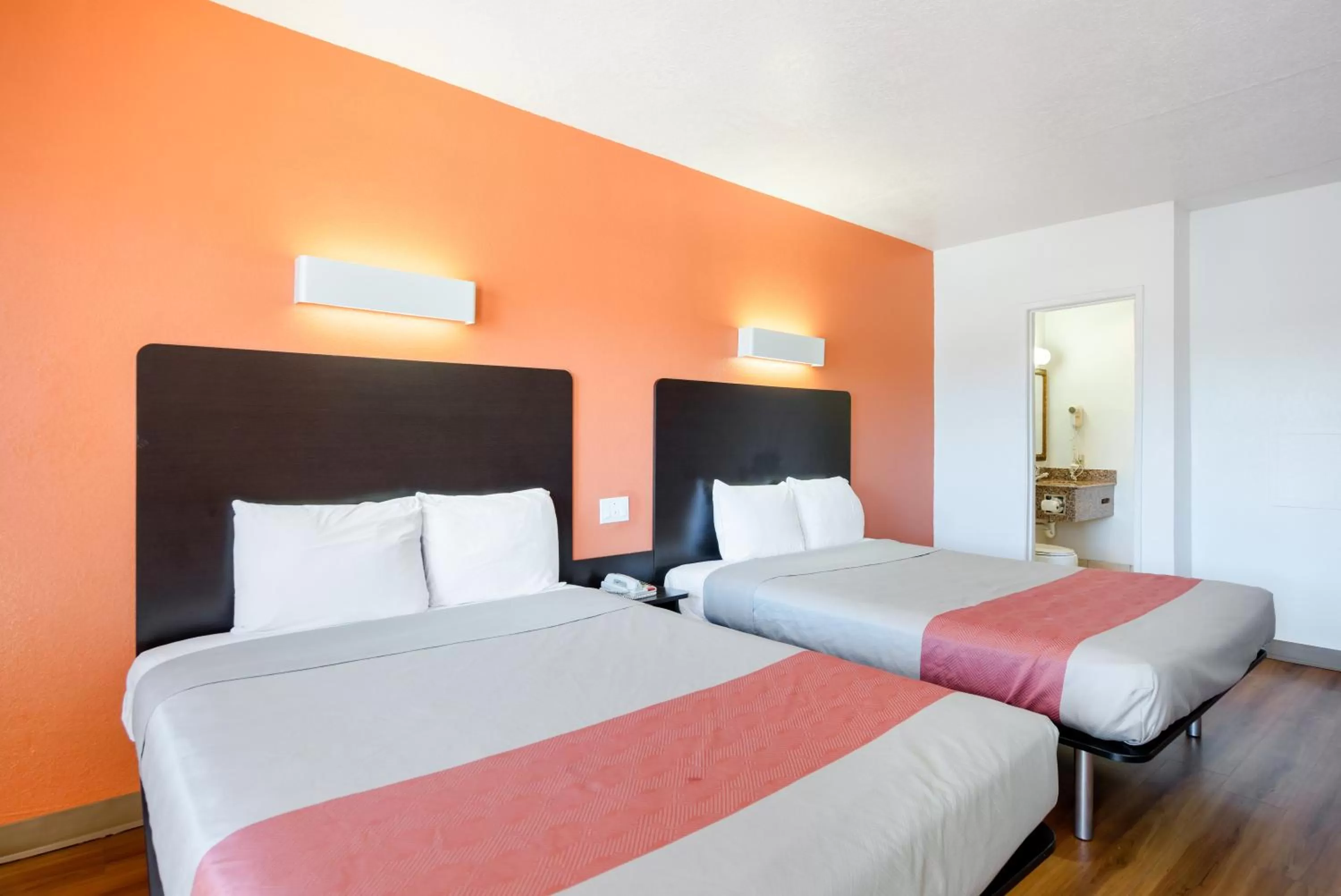 Photo of the whole room, Bed in Motel 6-Santa Fe, NM - Downtown