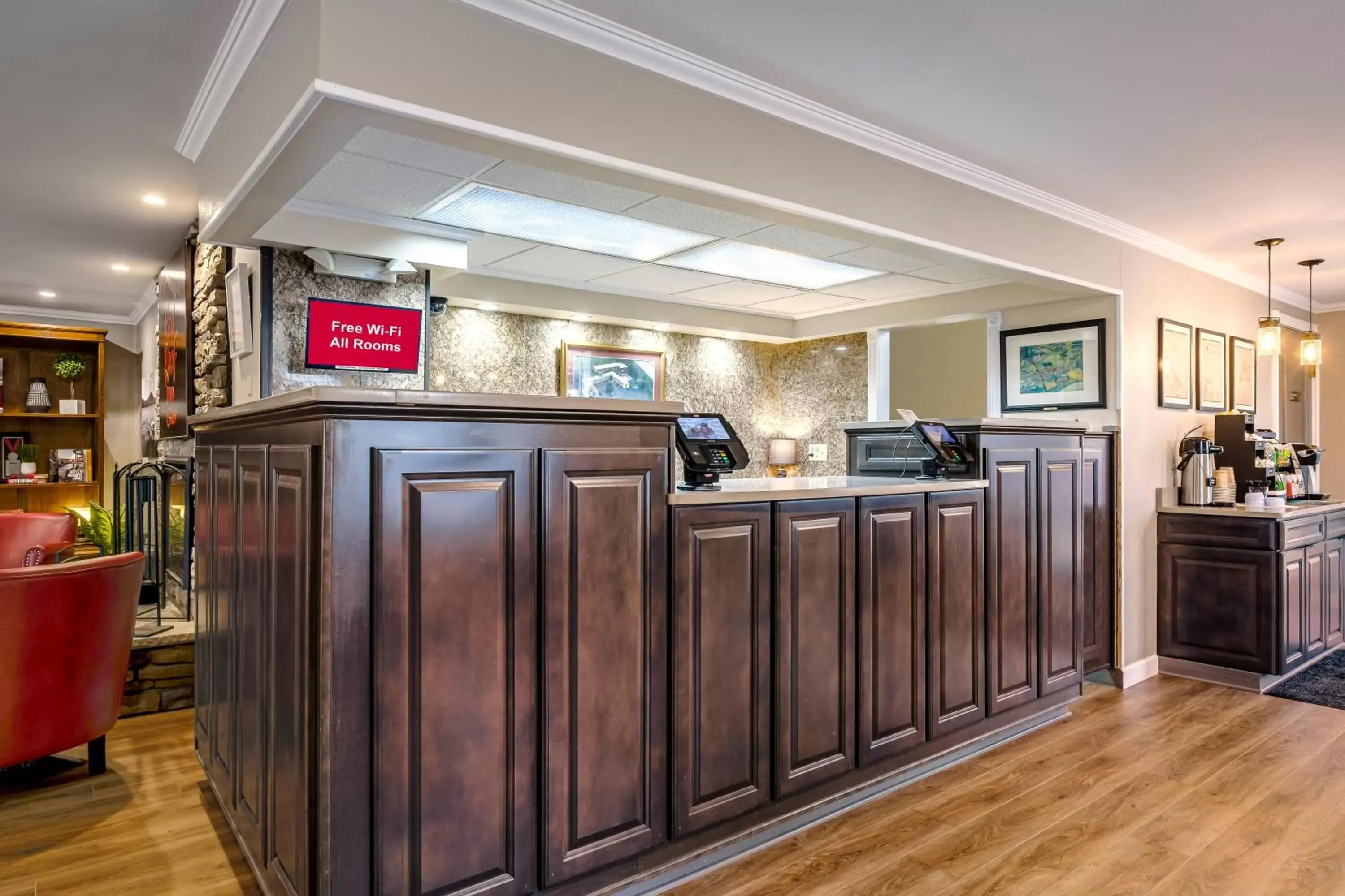 Lobby or reception in Red Roof Inn and Suites Herkimer Lobby or reception in Red Roof Inn and Suites Herkimer