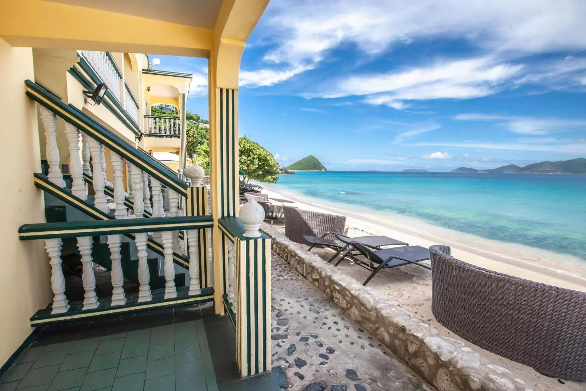 Balcony/Terrace in Sebastian's on the beach hotel Balcony/Terrace in Sebastian's on the beach hotel