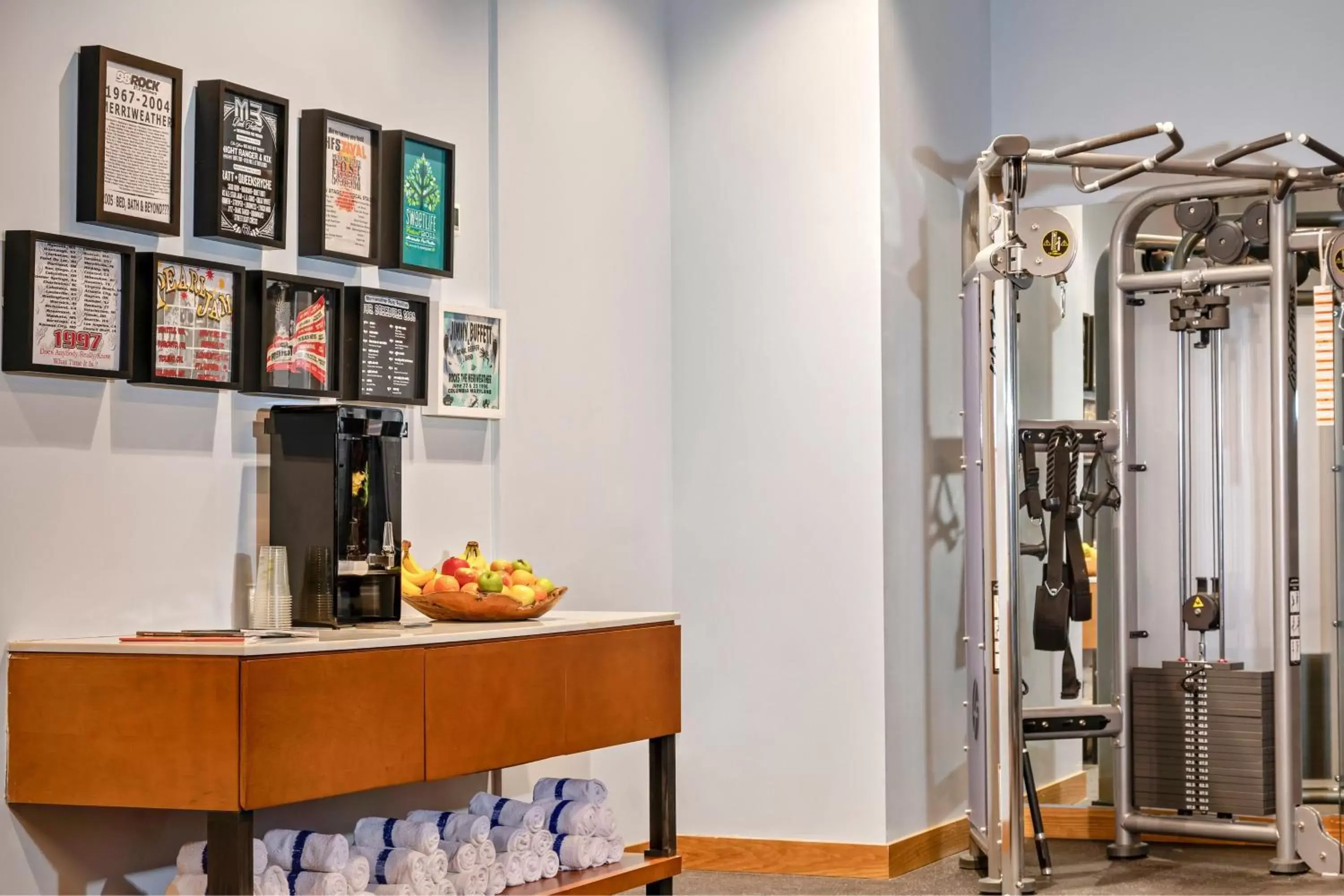 Fitness centre/facilities in Merriweather Lakehouse Hotel, Autograph Collection