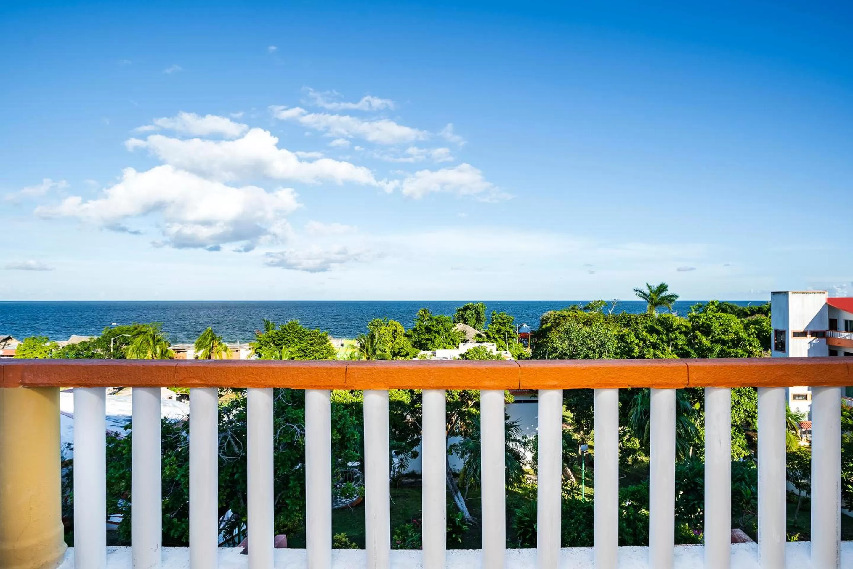 Balcony/Terrace in Capital O Oxtankah,chetumal bay