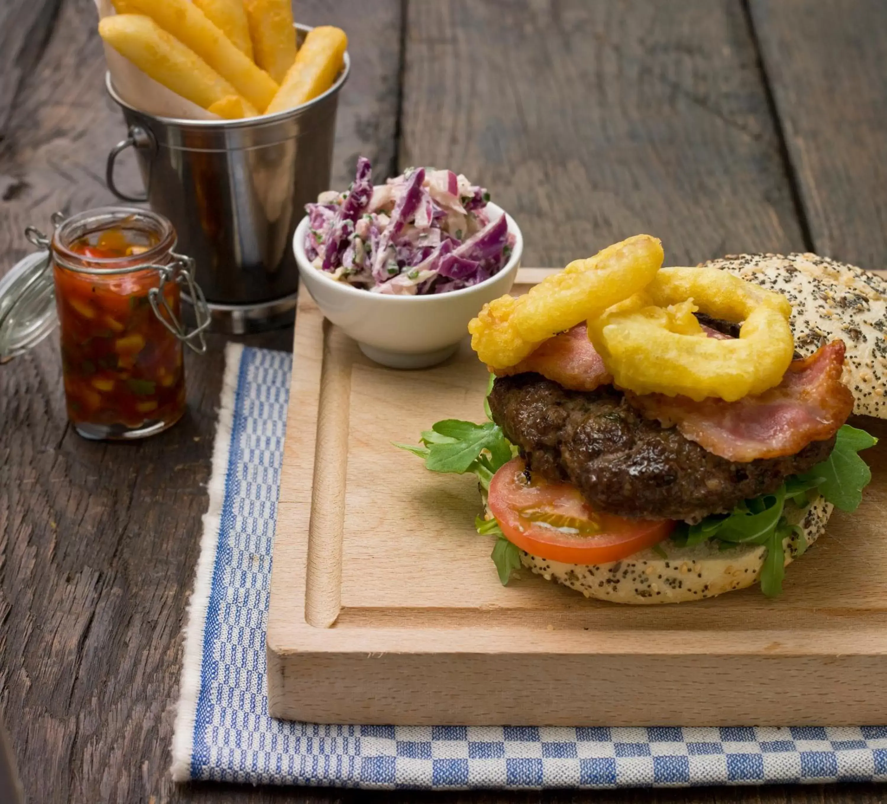 Food close-up in Chicheley Hall