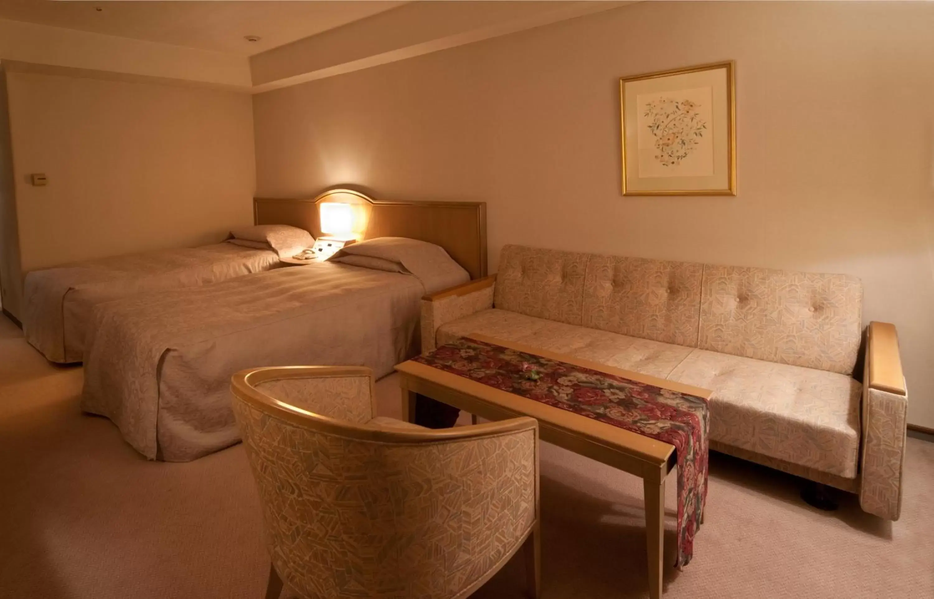 Bed in Bellino Hotel Ichinoseki