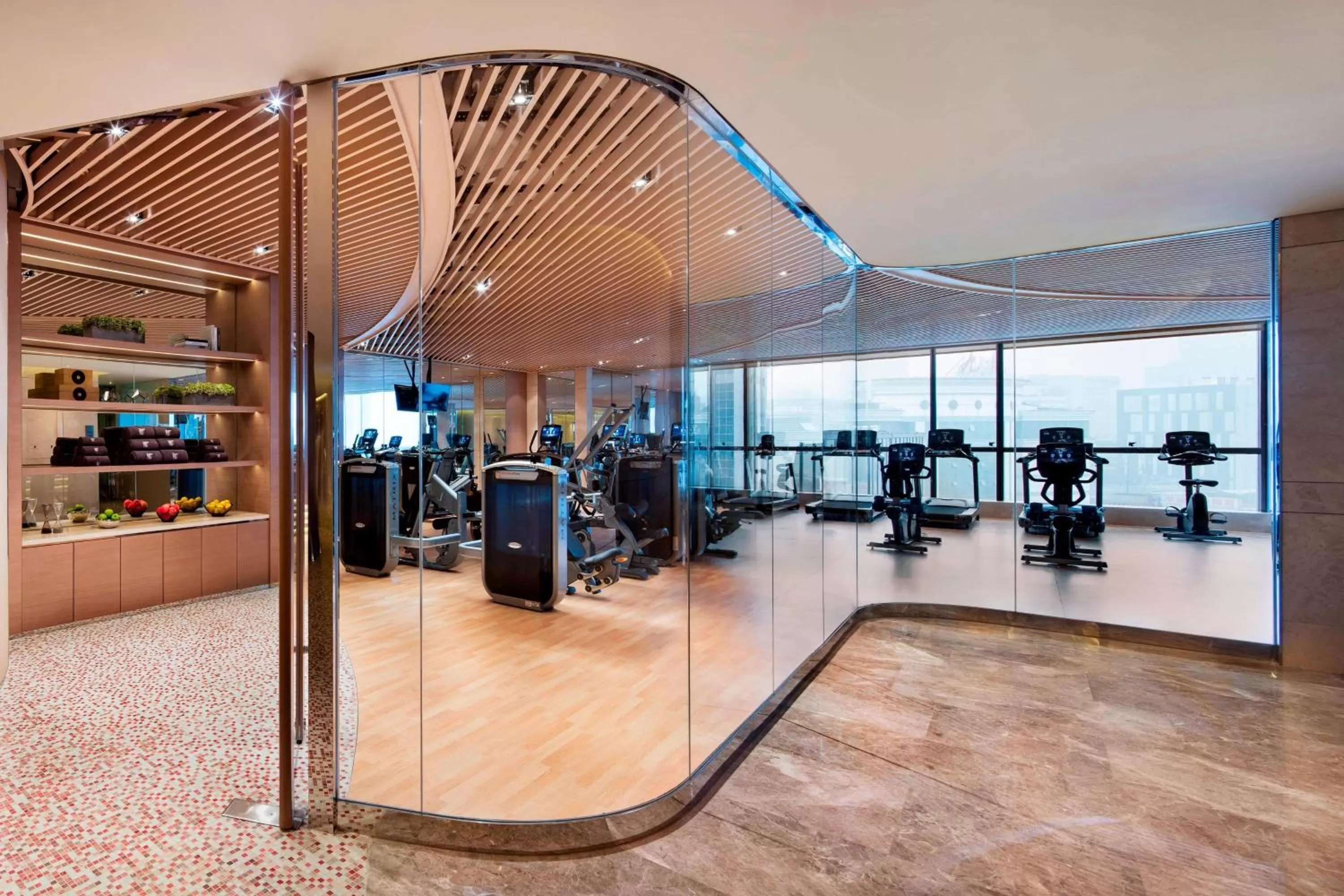 Fitness centre/facilities in JW Marriott Hotel Chengdu