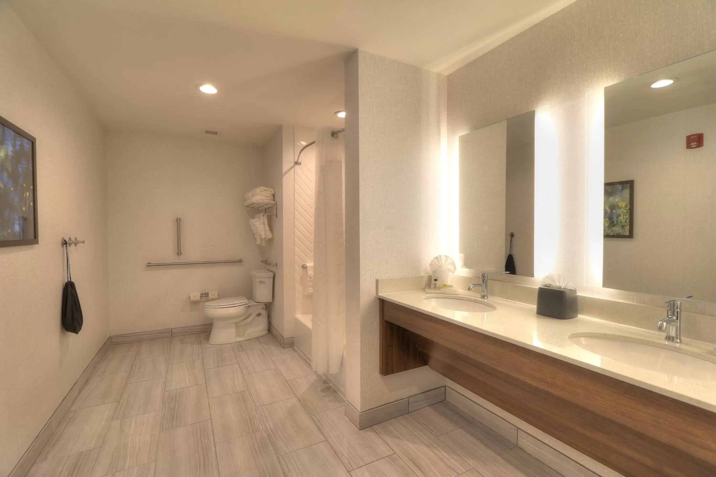 Bathroom in Holiday Inn & Suites Pigeon Forge Convention Center by IHG Bathroom in Holiday Inn & Suites Pigeon Forge Convention Center by IHG