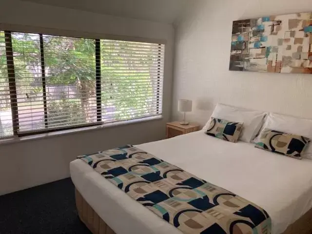 Bed in Nautilus Noosa Holiday Resort