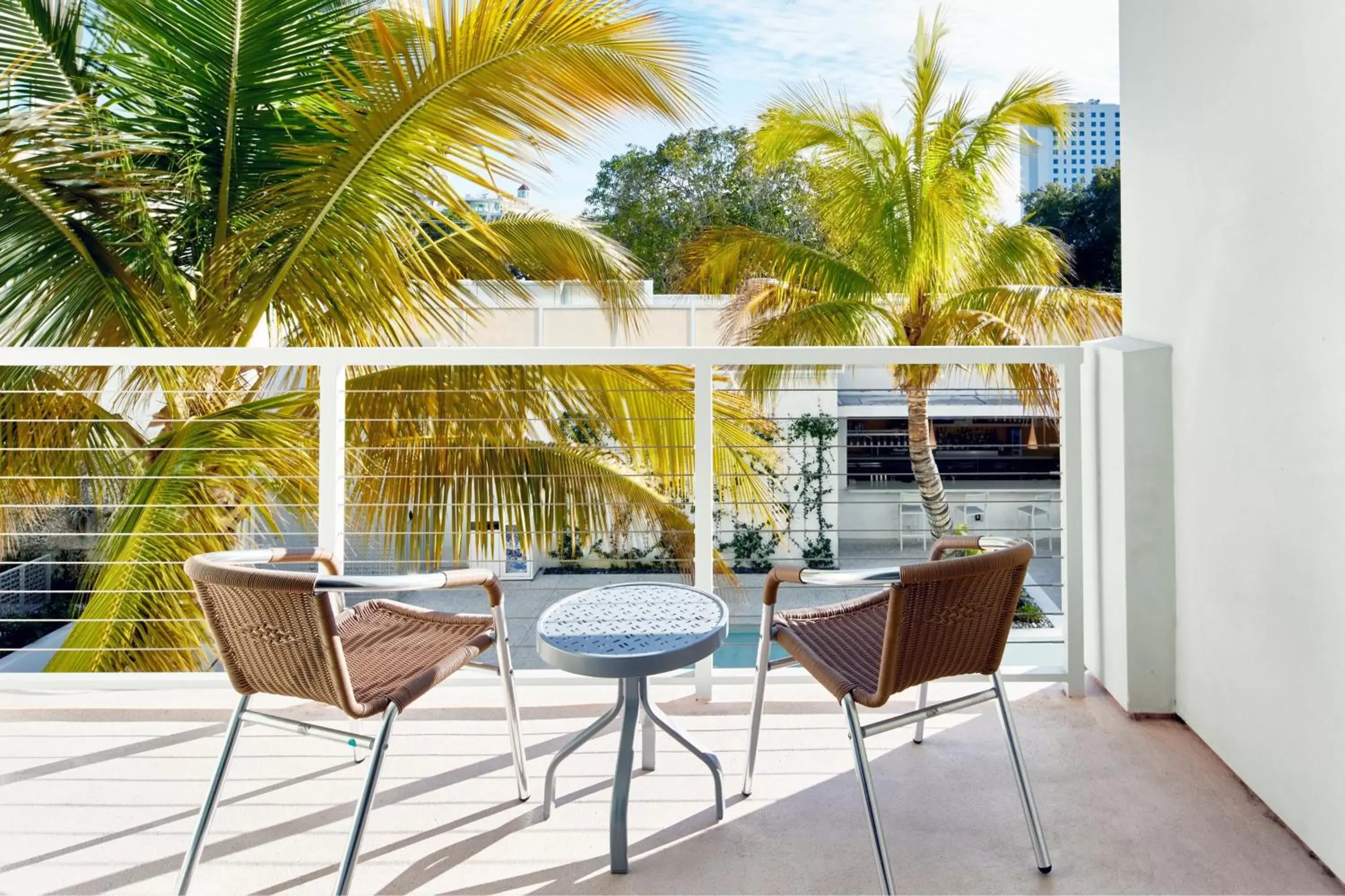 Photo of the whole room, Balcony/Terrace in The Sarasota Modern, a Tribute Portfolio Hotel