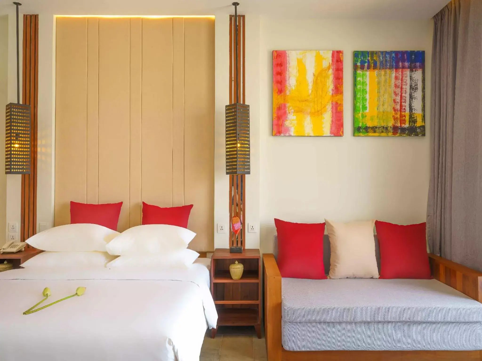 Bedroom, Bed in Metta Residence & Spa