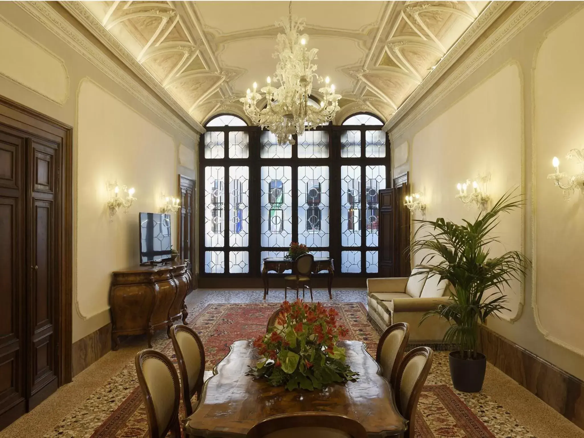 Living room, Restaurant/Places to Eat in Hotel Ai Cavalieri di Venezia