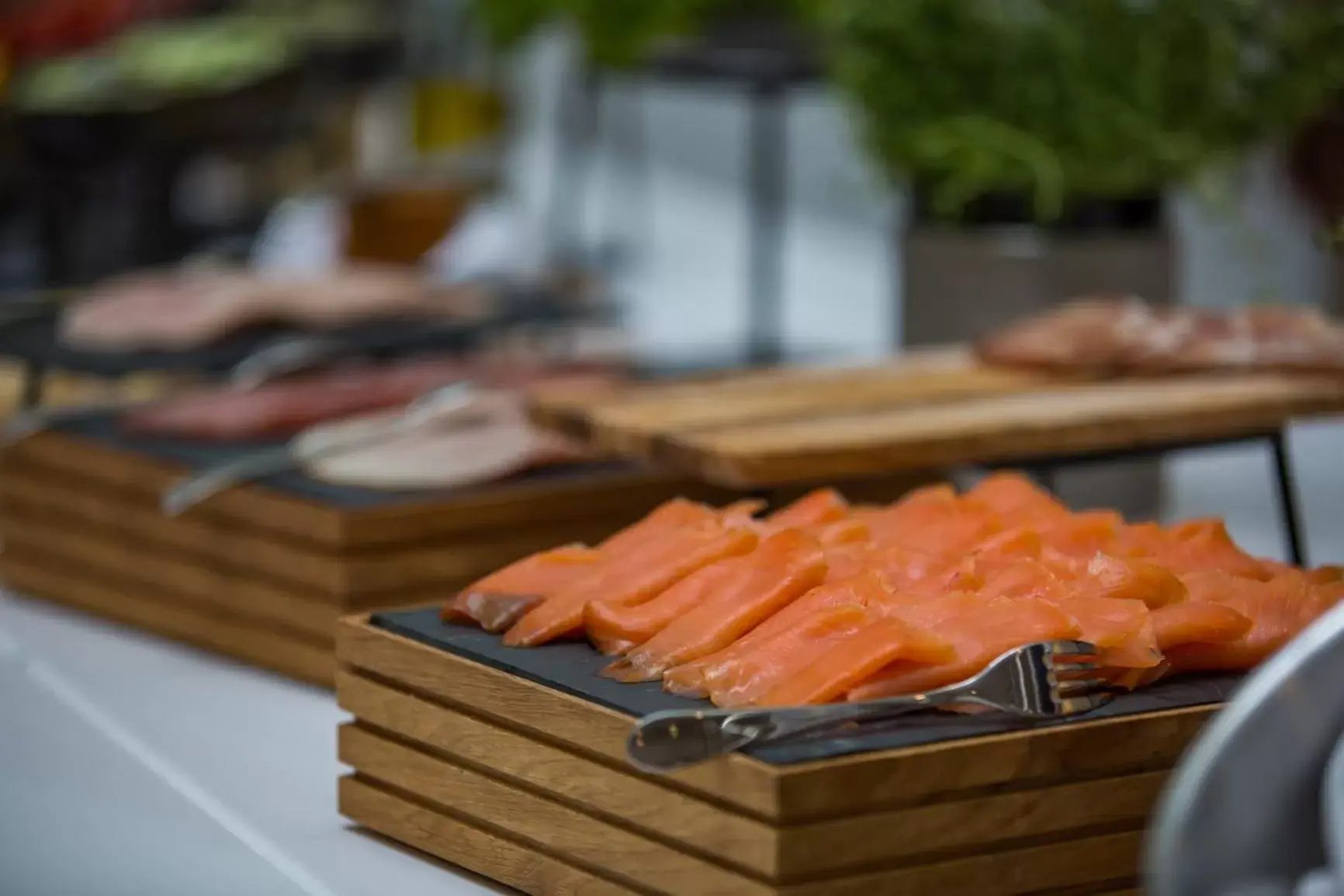 Buffet breakfast in Thon Hotel Terminus Buffet breakfast in Thon Hotel Terminus