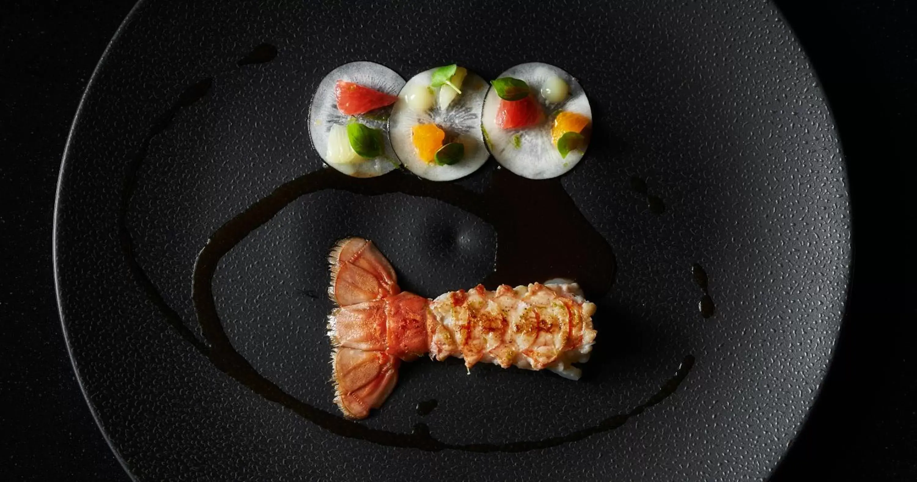 Food close-up in Relais & Châteaux La Maison Des Têtes Food close-up in Relais & Châteaux La Maison Des Têtes