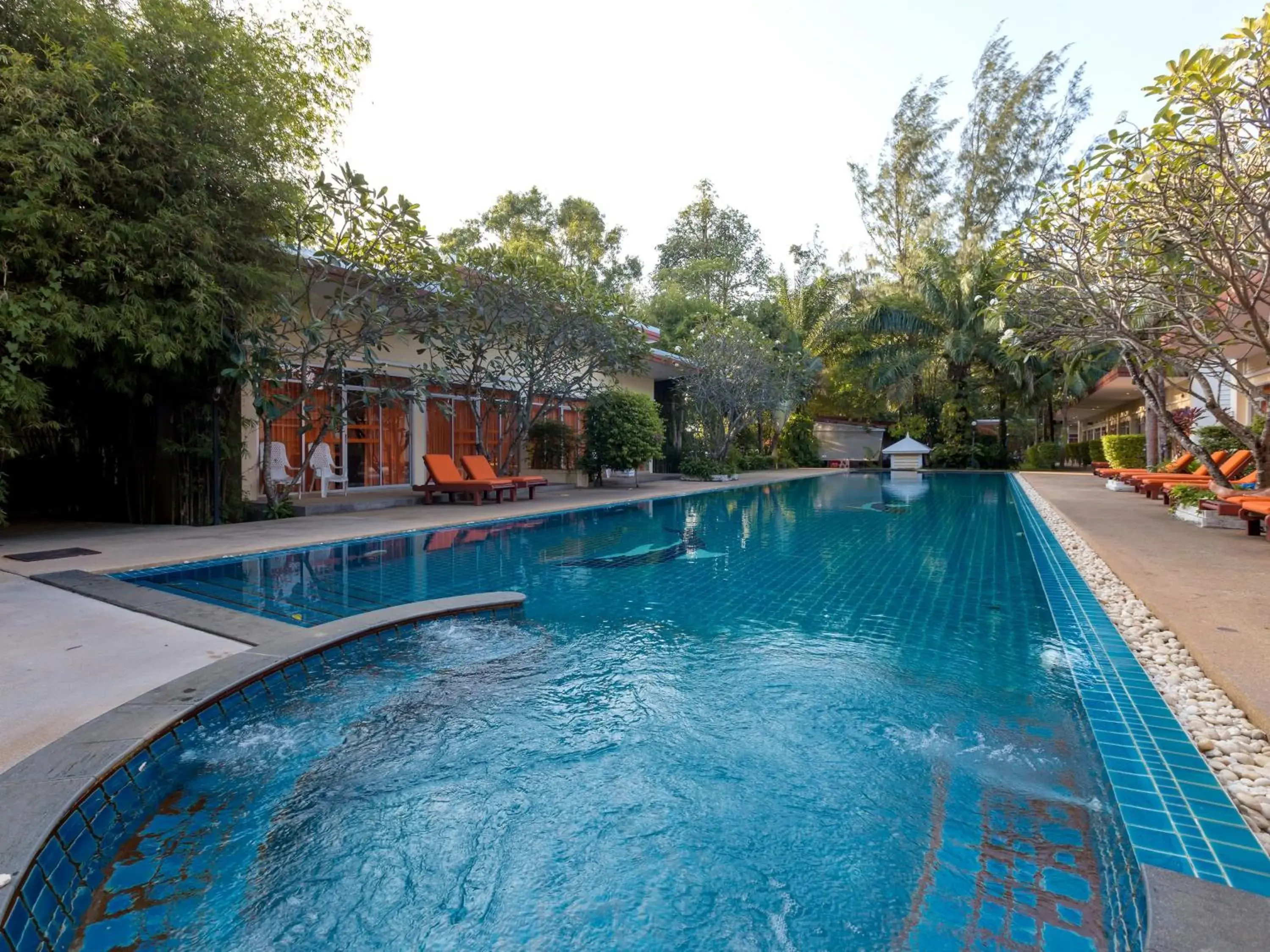 Swimming pool in Phuket Sea Resort SHA Extra Plus Swimming pool in Phuket Sea Resort SHA Extra Plus