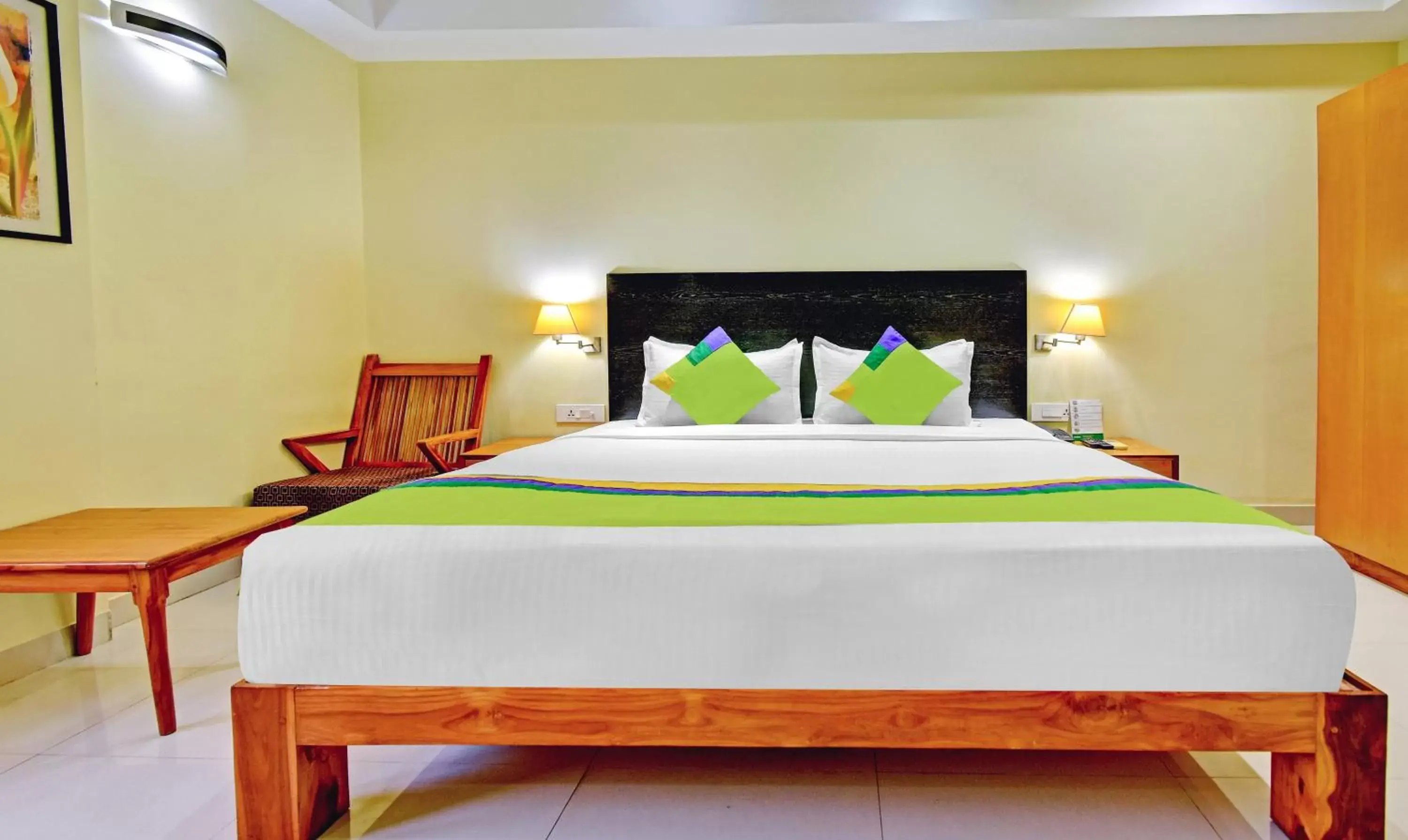 Bed in Treebo Vapr Guindy Ekkatuthangal Bed in Treebo Vapr Guindy Ekkatuthangal