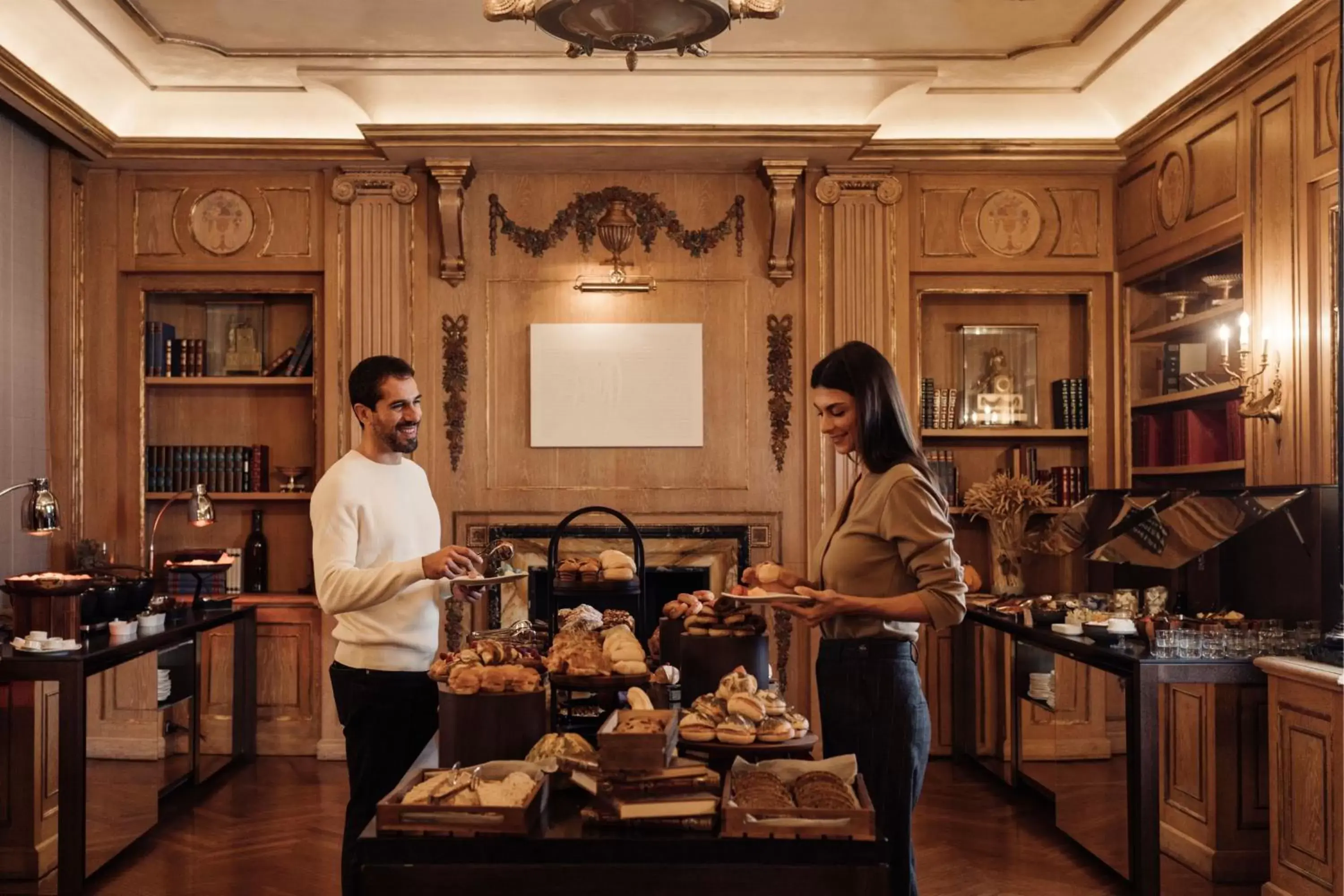 Breakfast in The Westin Palace, Milan