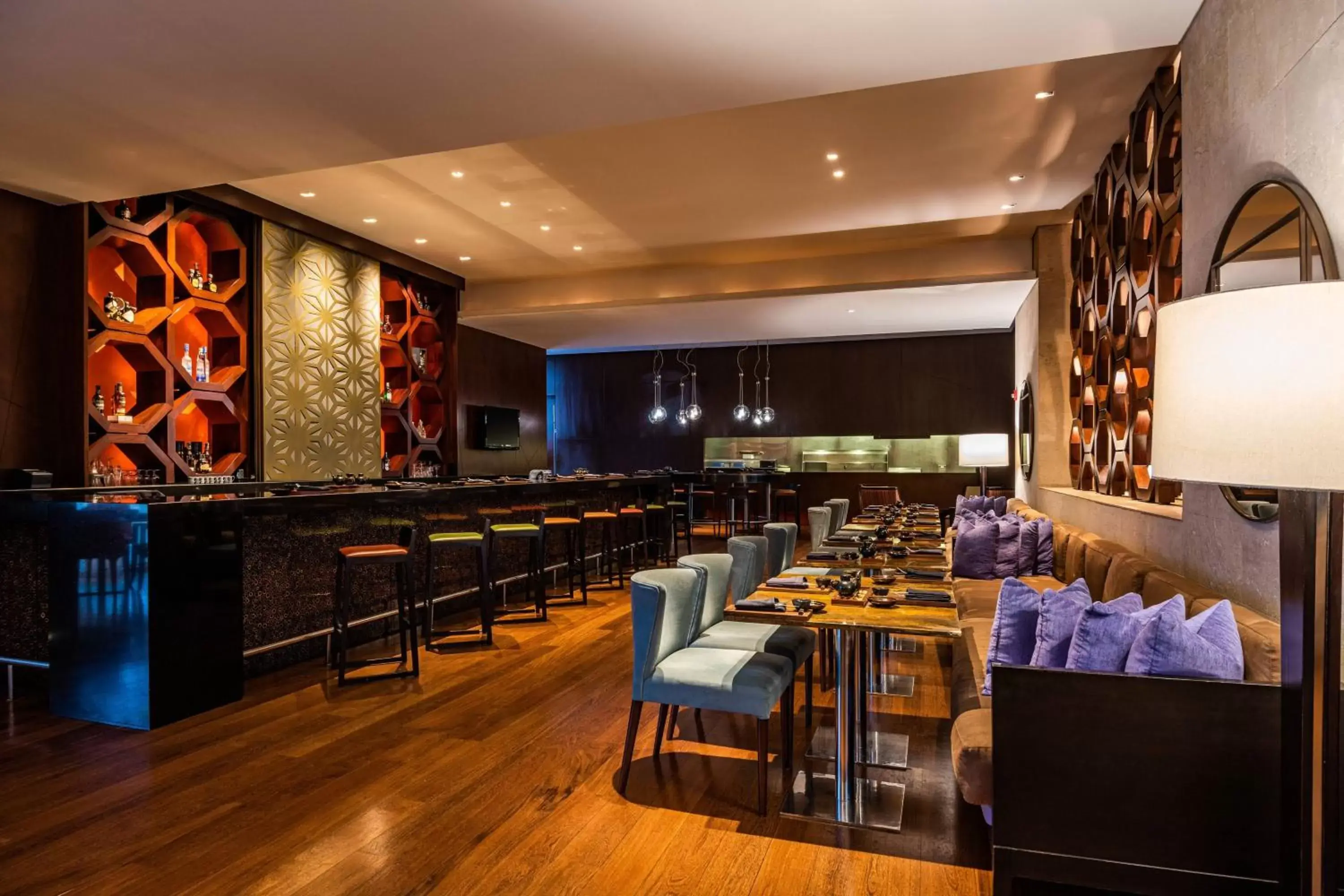 Lounge or bar, Restaurant/Places to Eat in Bogotá Marriott Hotel