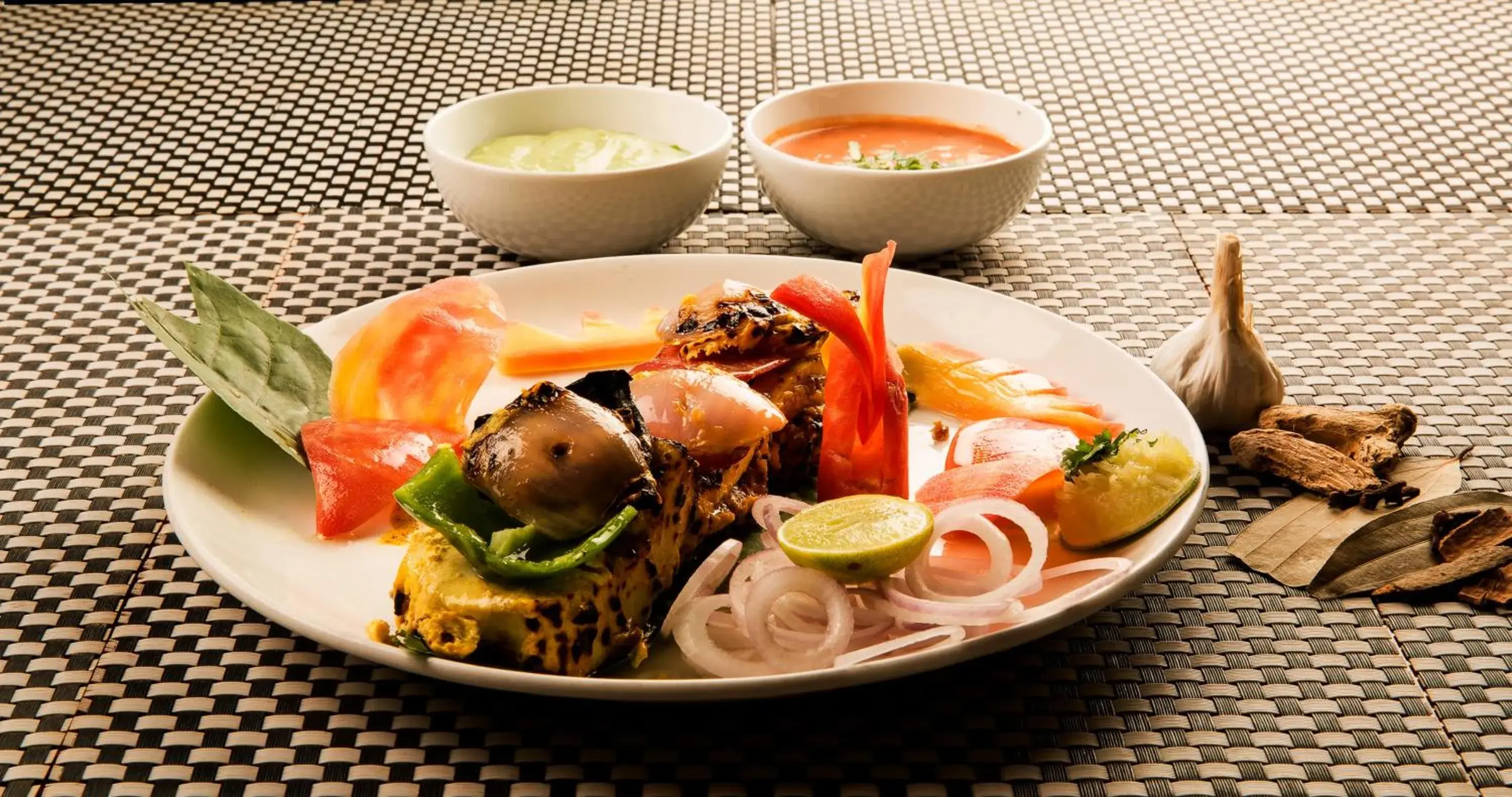 Food close-up in Ranthambhore National Resort