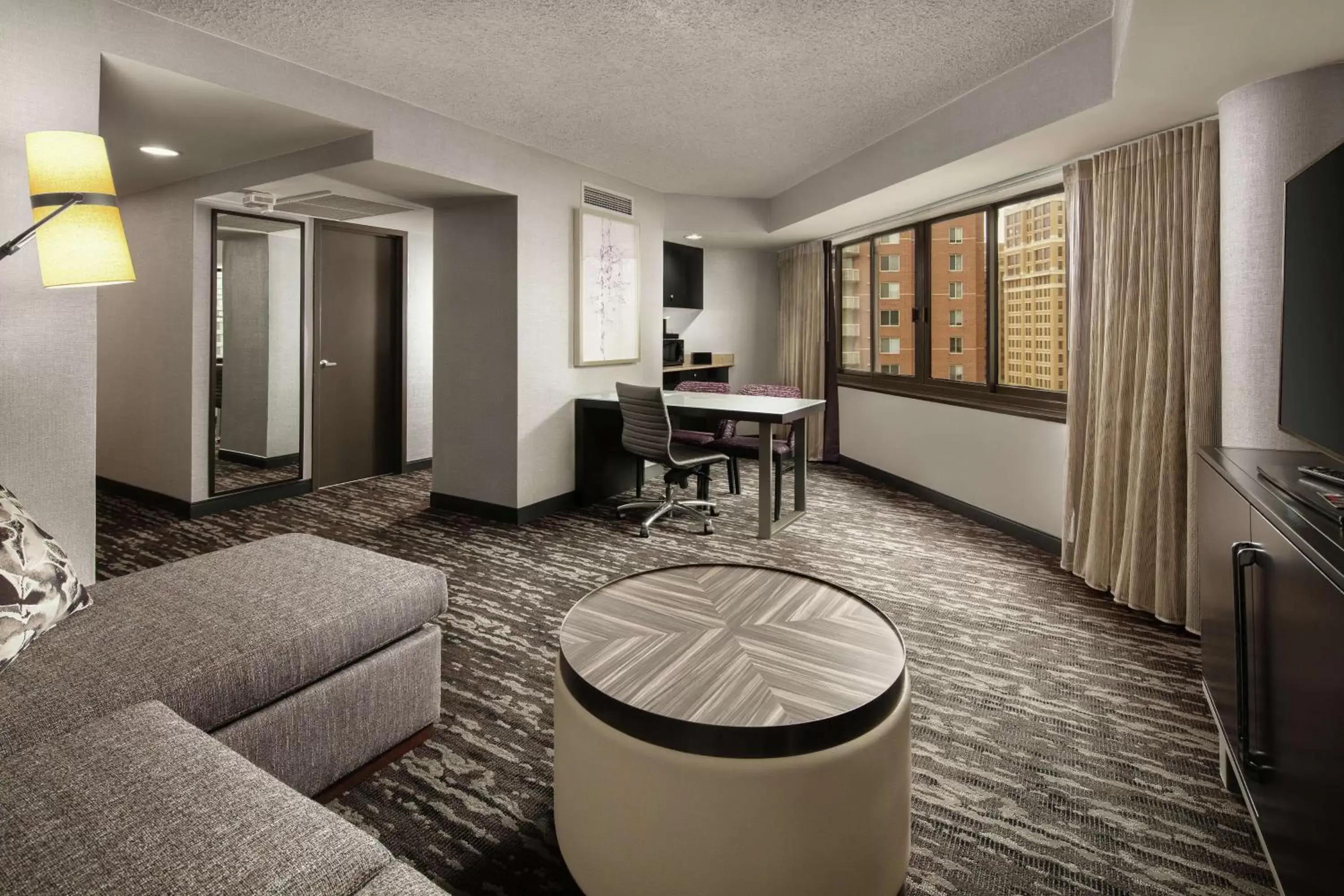 Bedroom, Seating Area in Embassy Suites by Hilton Crystal City National Airport