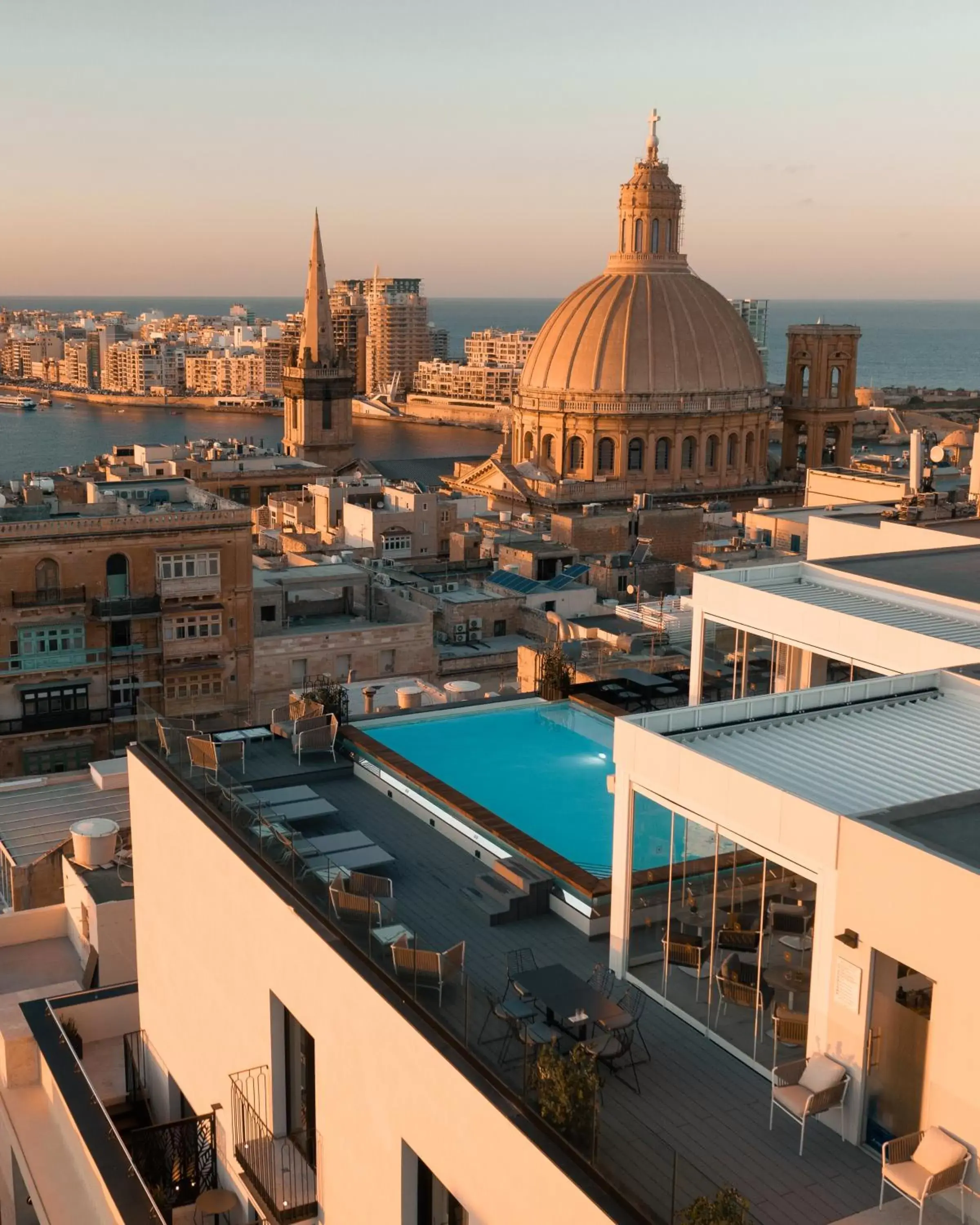 Nearby landmark, Pool View in The Embassy Valletta Hotel