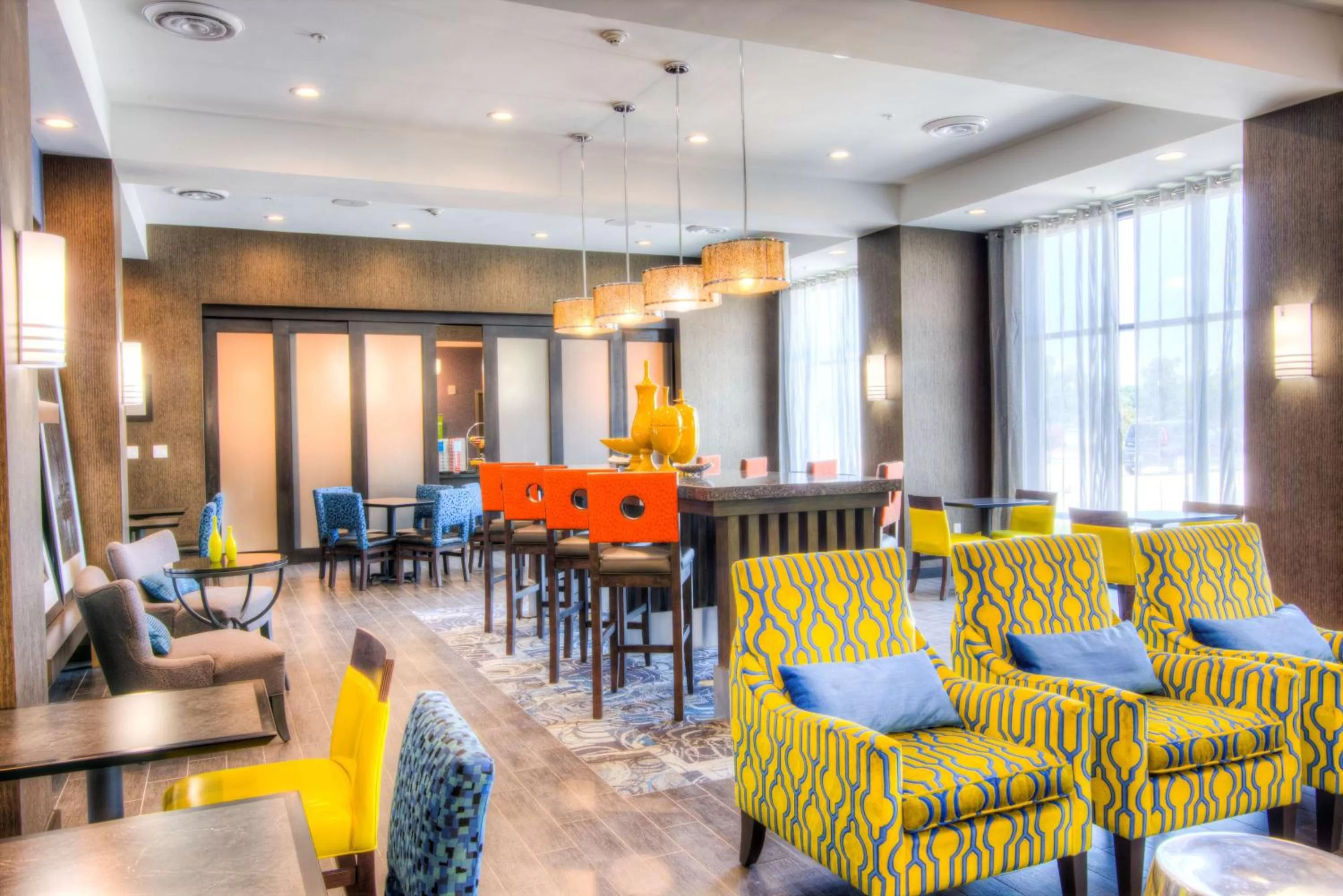 Lobby or reception in Hampton Inn Houston I-10 East, TX