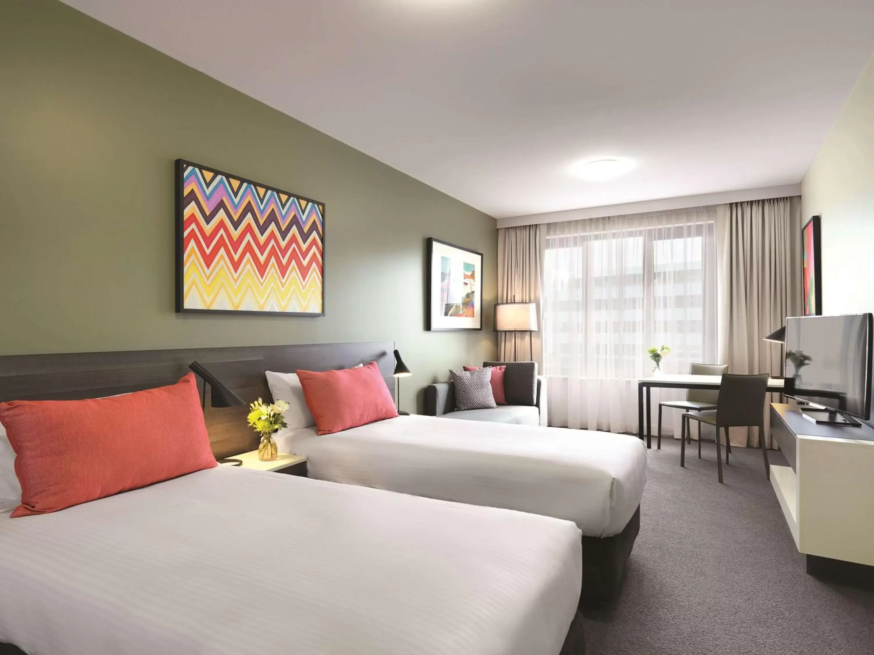 Bedroom in Adina Apartment Hotel Sydney Airport