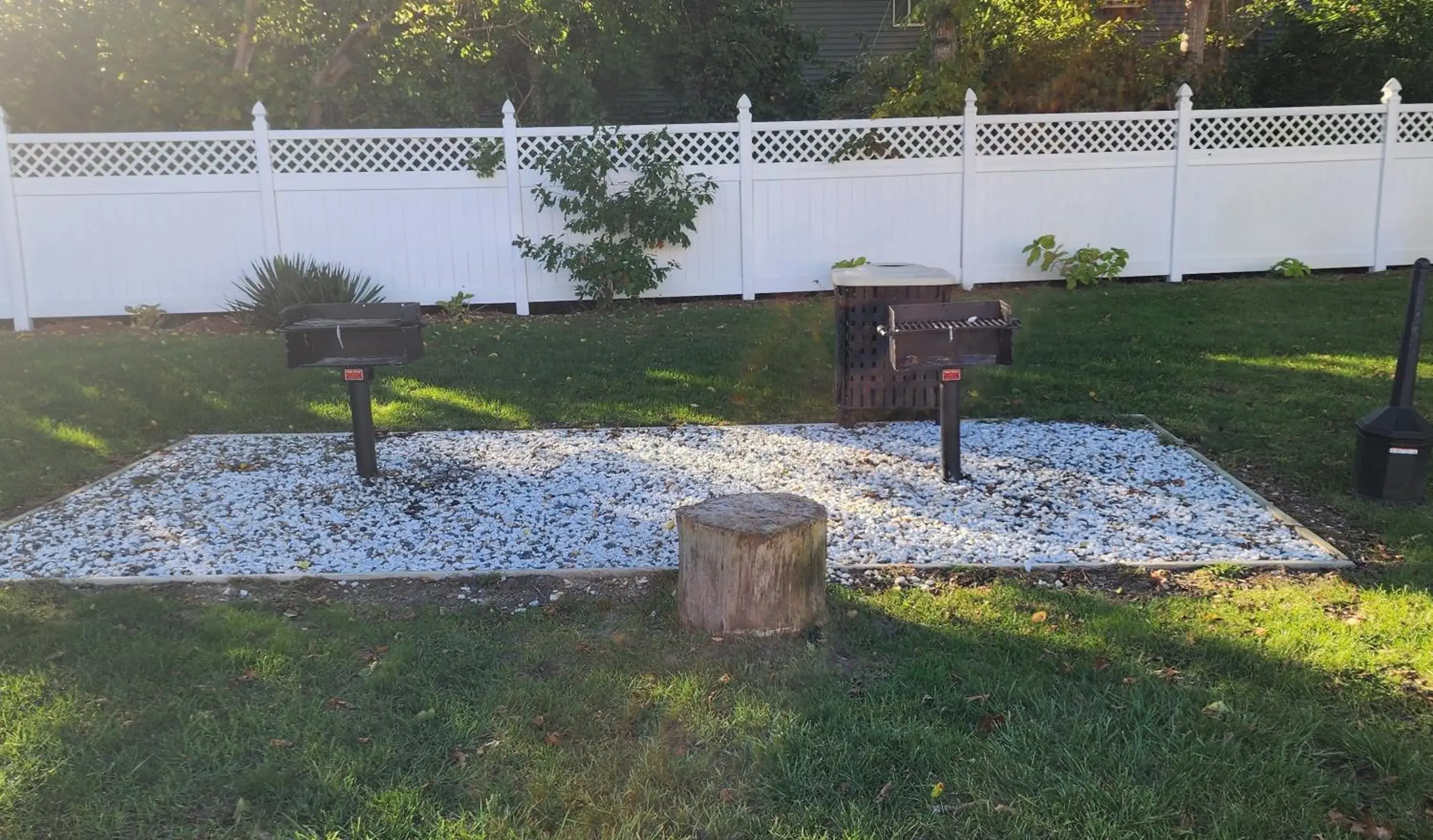 BBQ facilities in The Mariner Resort Cape Cod by The Red Collection