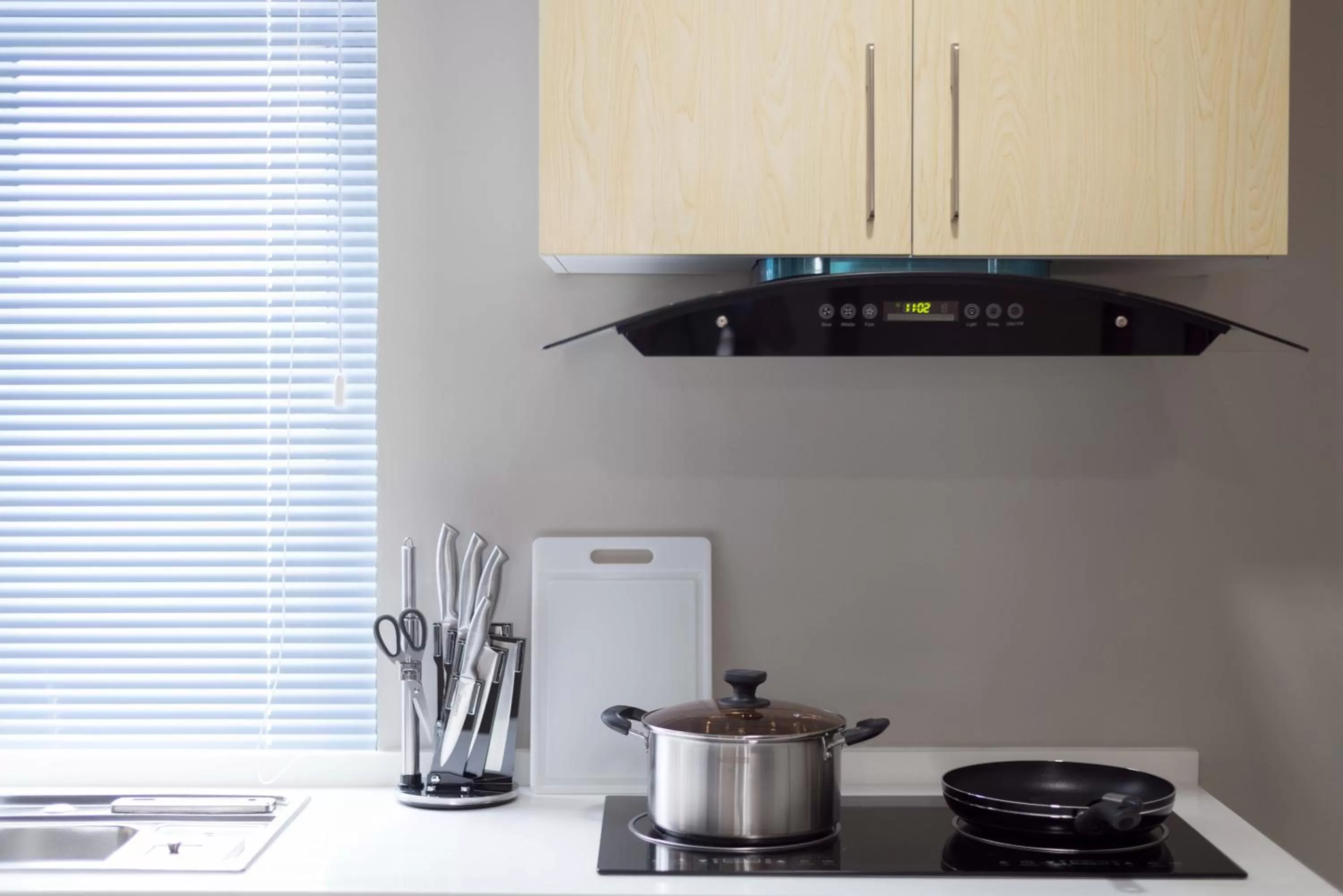 Kitchen or kitchenette in SOHO Residence