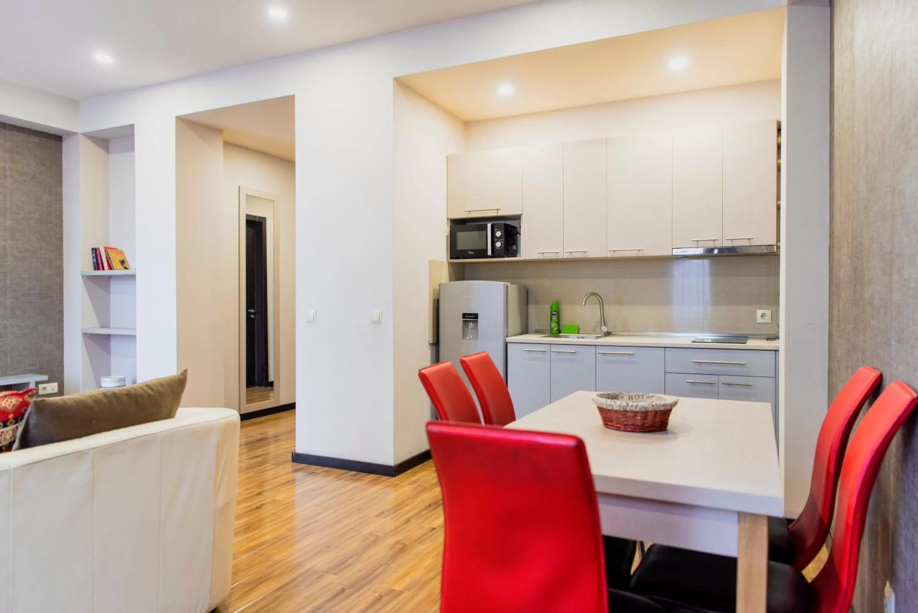 Living room in Sani Apart Hotel