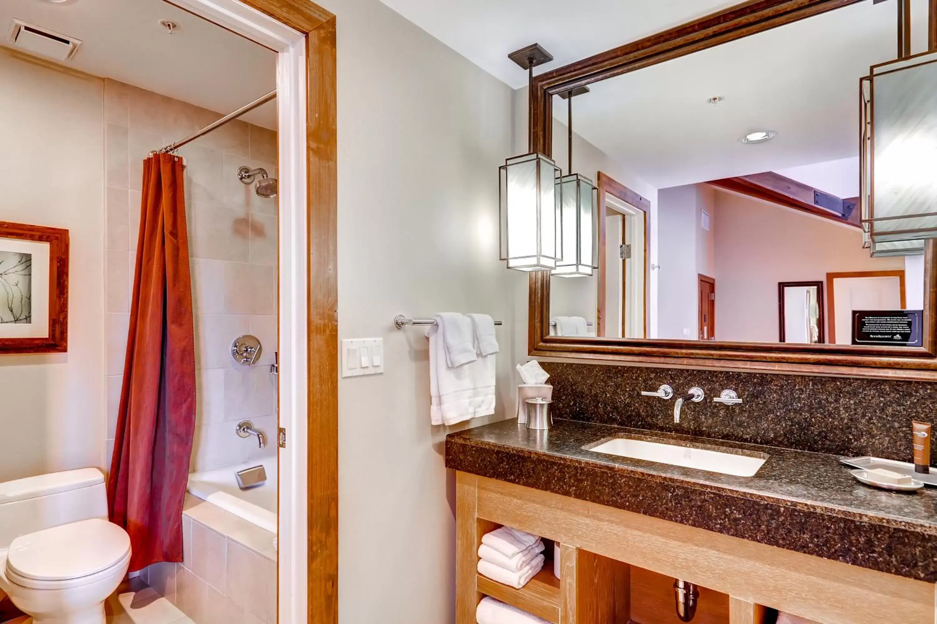 Bathroom in The Osprey at Beaver Creek, a RockResort