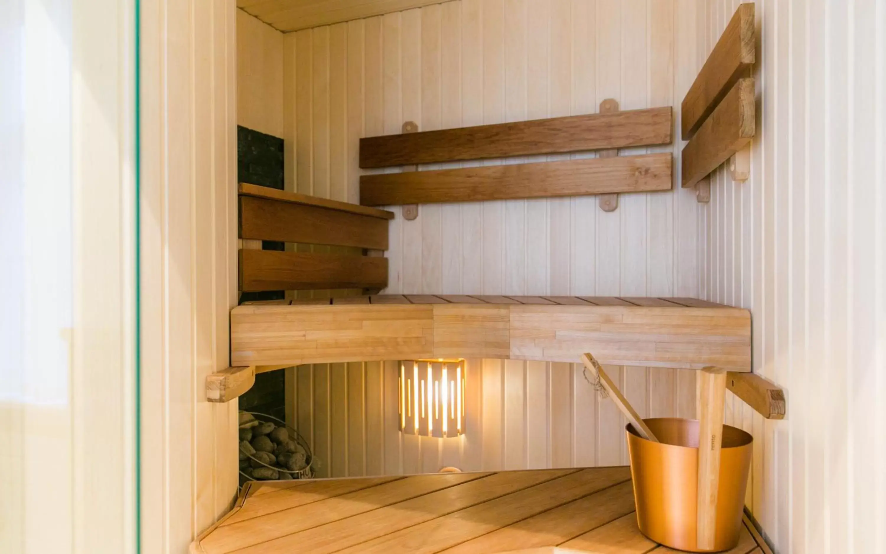 Sauna in Antonius Hotel