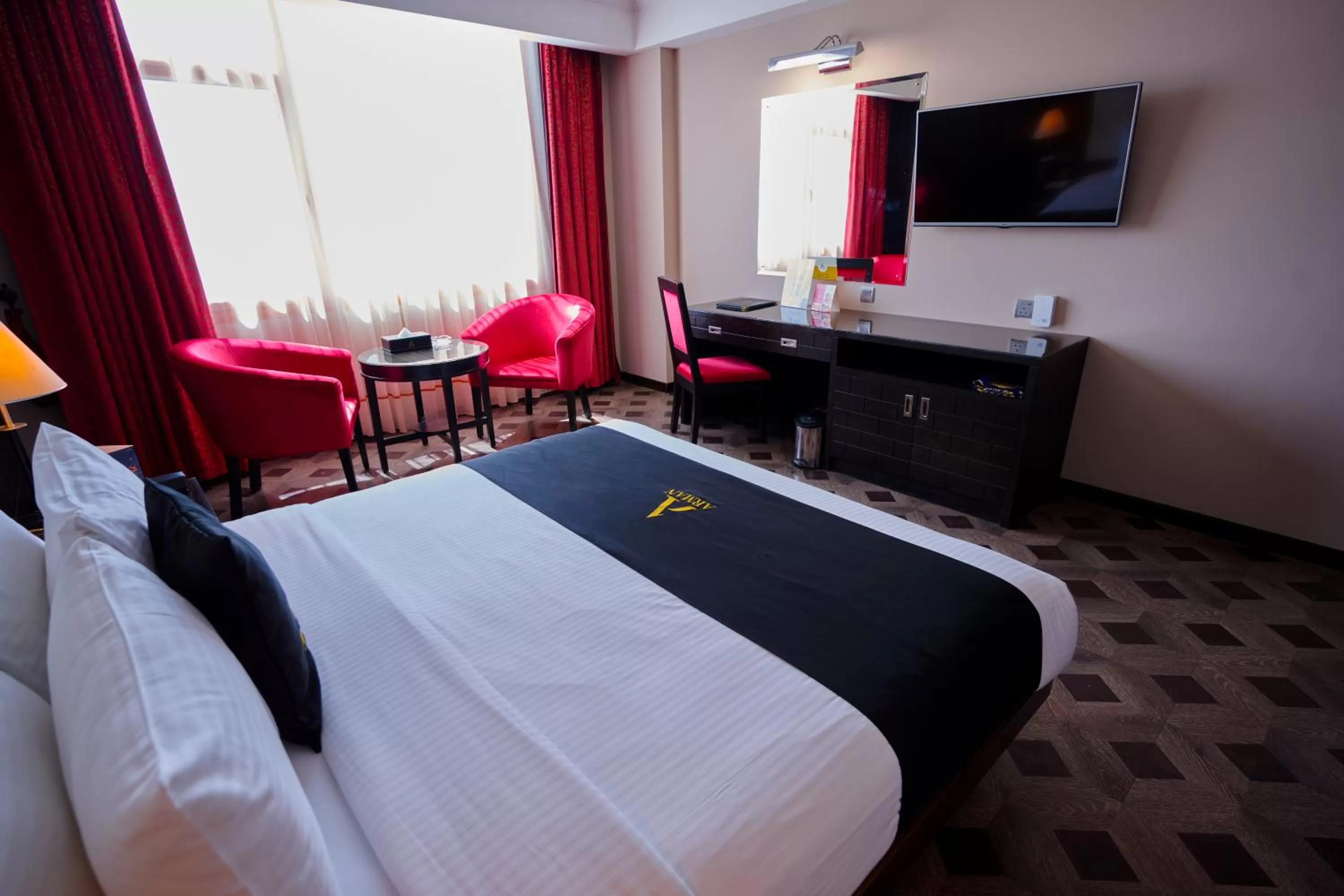 Bed in Arman Hotel Juffair Mall