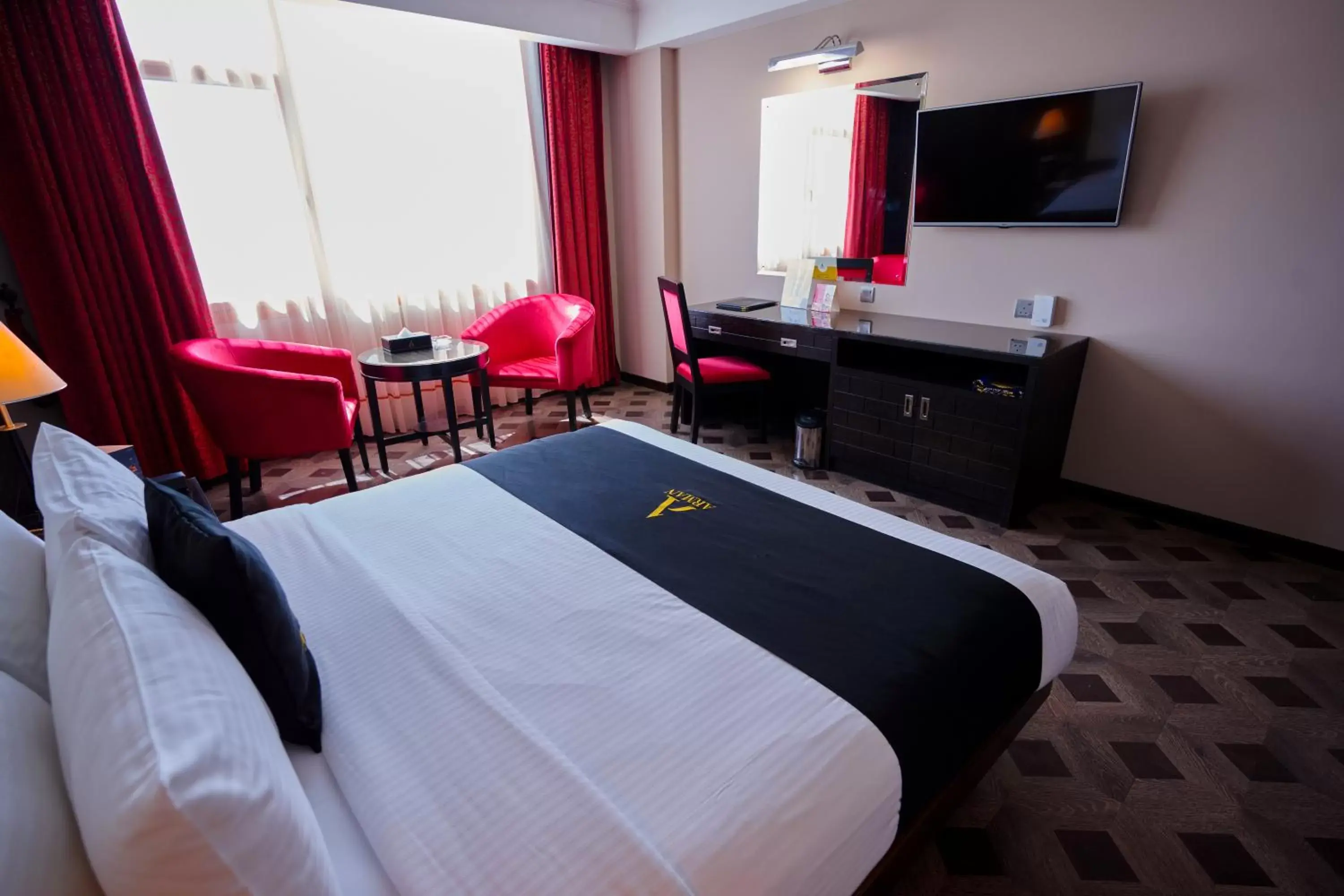 Bed in Arman Hotel Juffair Mall
