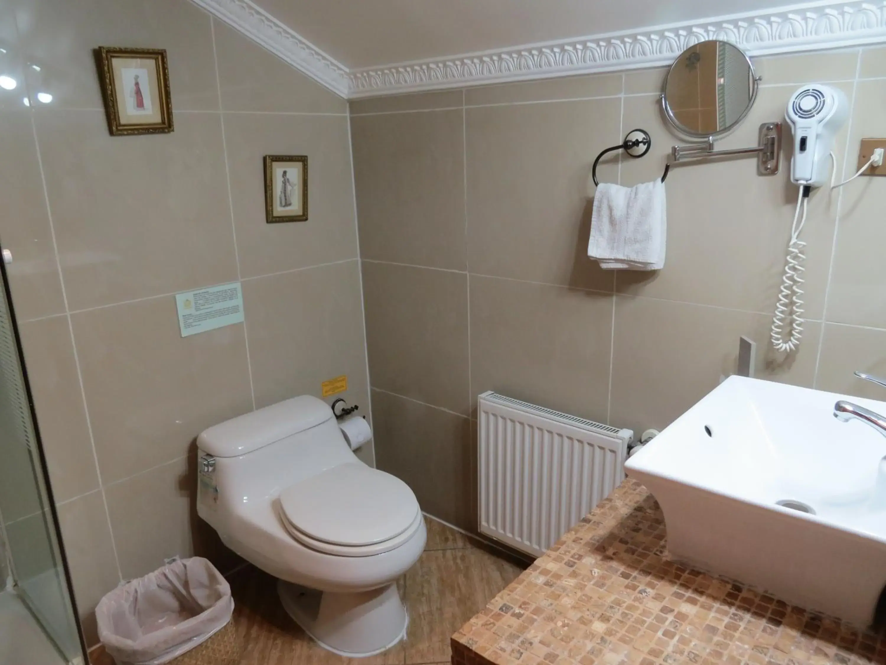 Bathroom in Gervasoni Hotel Boutique