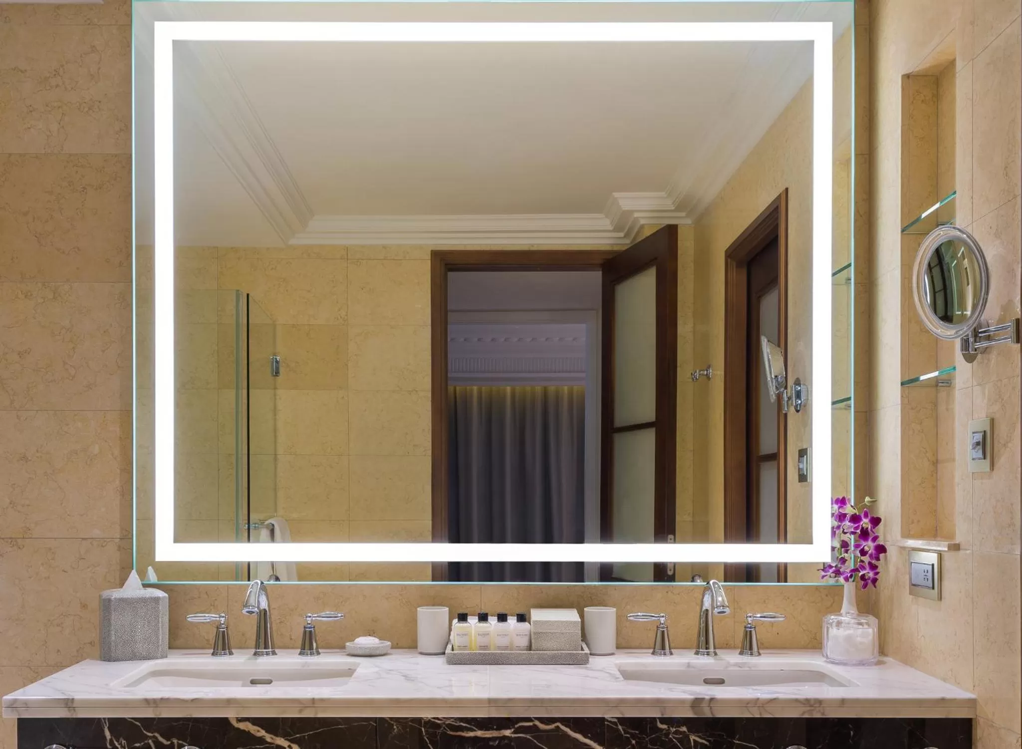 Bathroom in The Fullerton Hotel Singapore