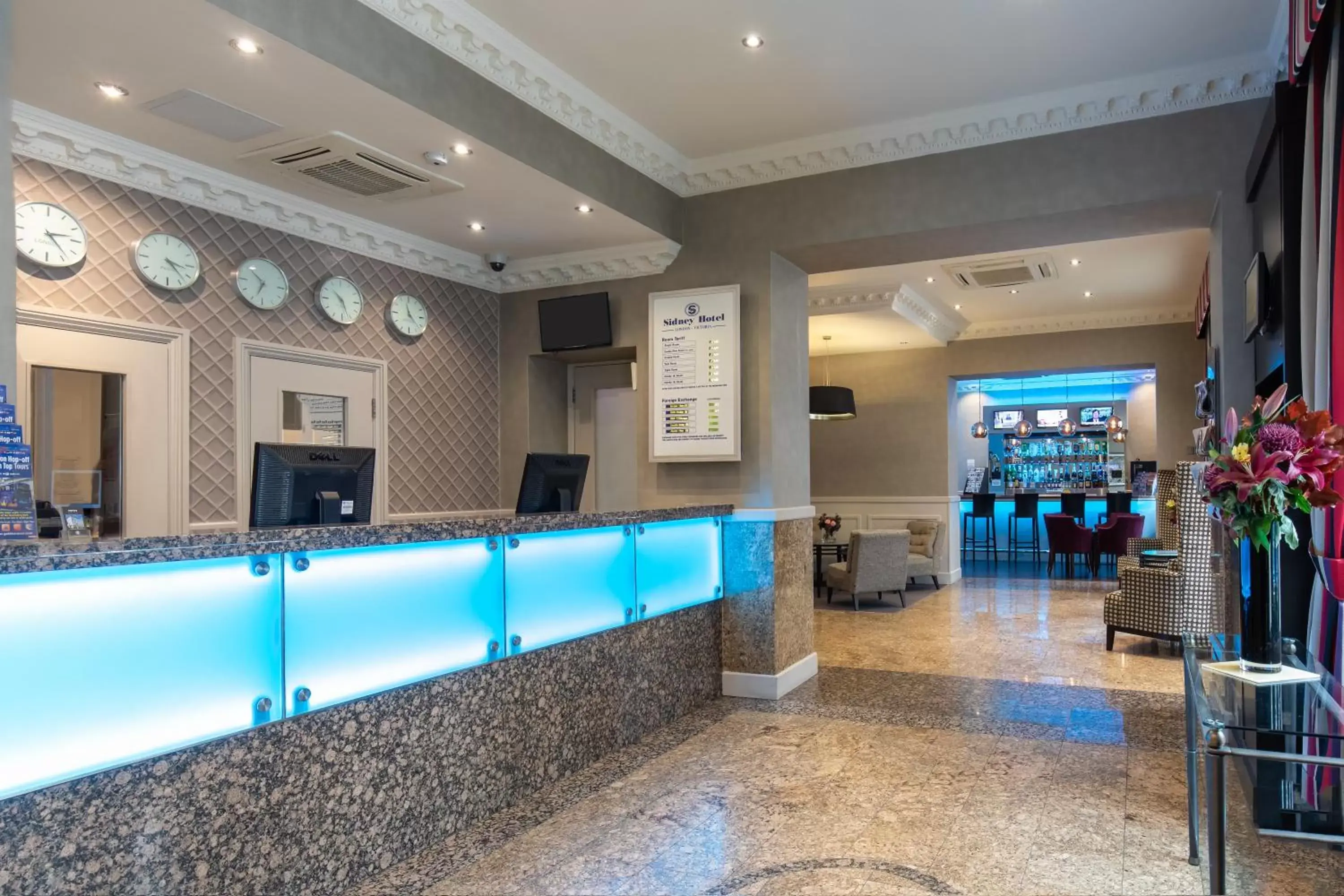 Lobby or reception in Sidney Hotel London-Victoria