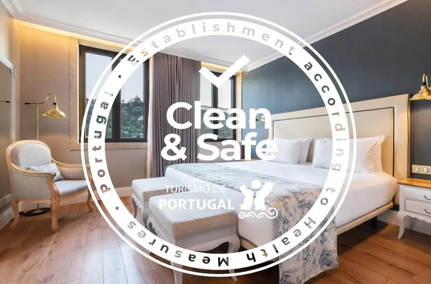 Bedroom in Eurostars Porto Douro