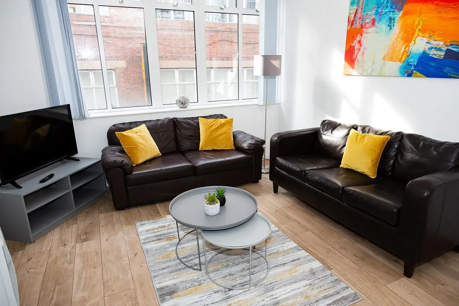 Living room, Seating Area in Alexander Apartments Powdene House