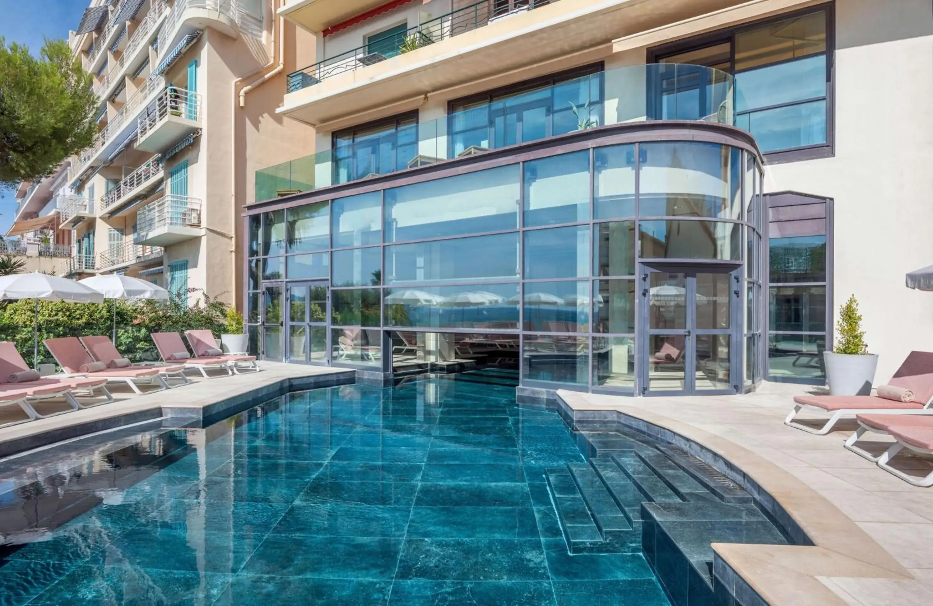 Pool view, Swimming Pool in Canopy by Hilton Cannes