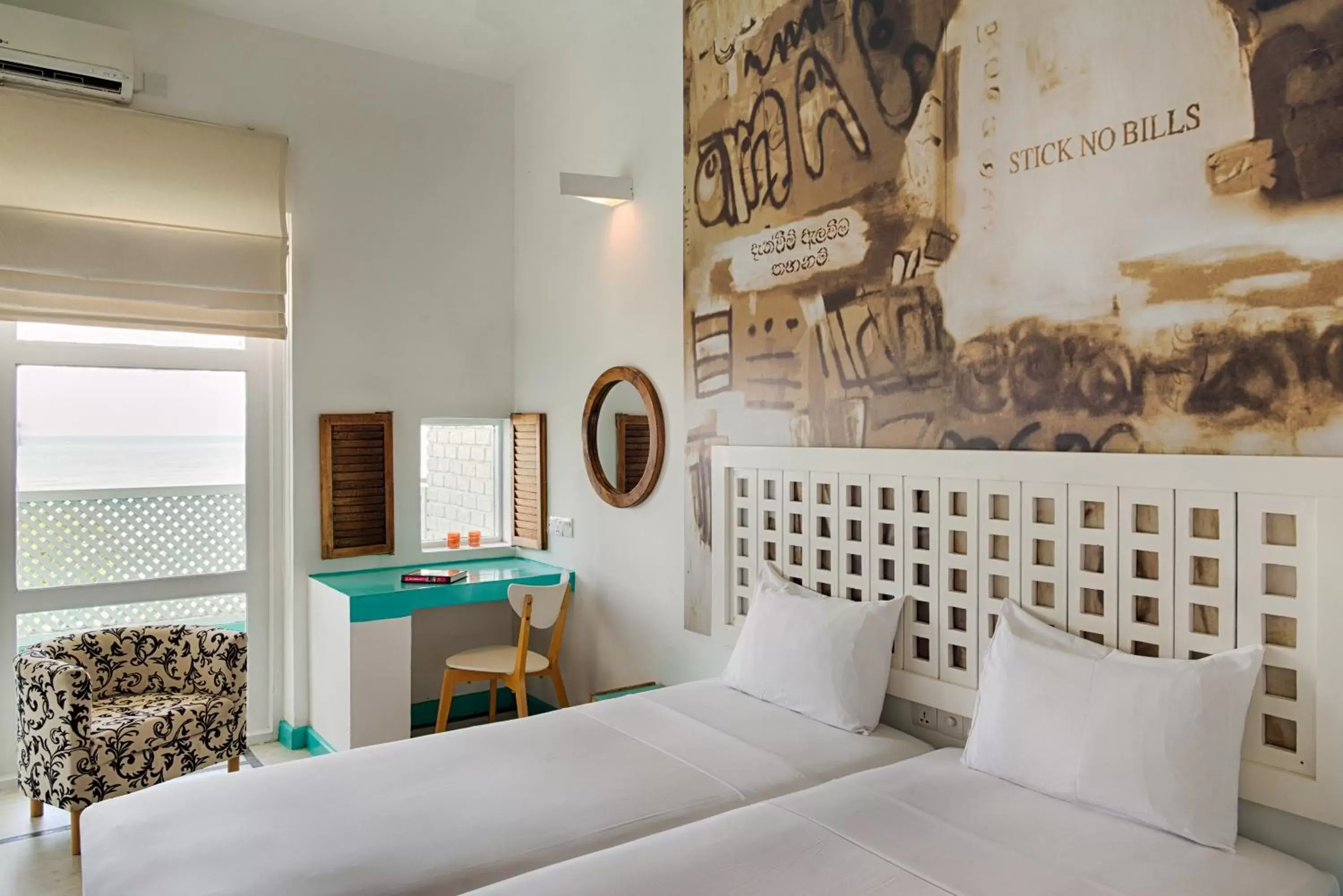 Bed in Hotel J Negombo Bed in Hotel J Negombo