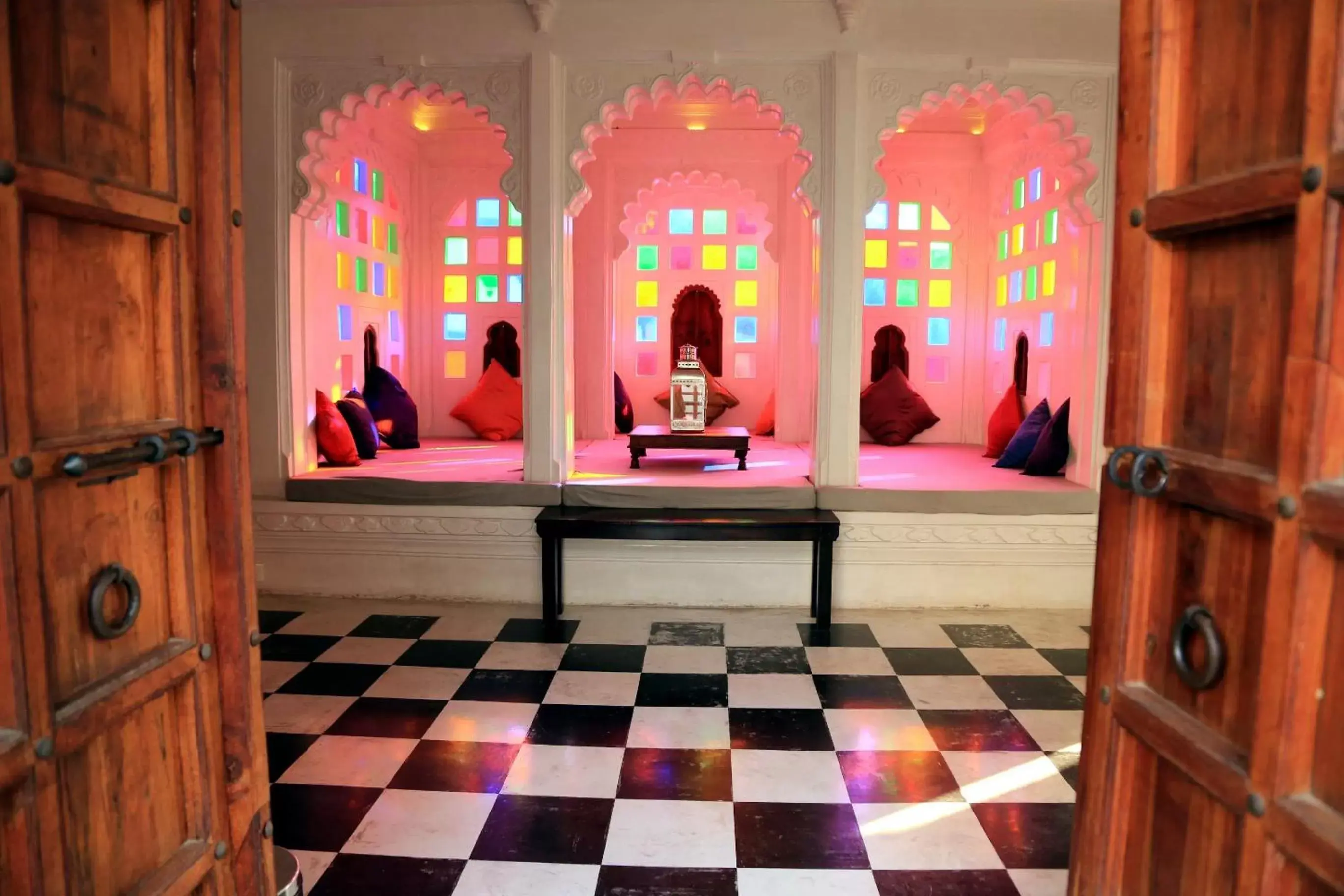 Decorative detail, Lobby/Reception in Madri Haveli