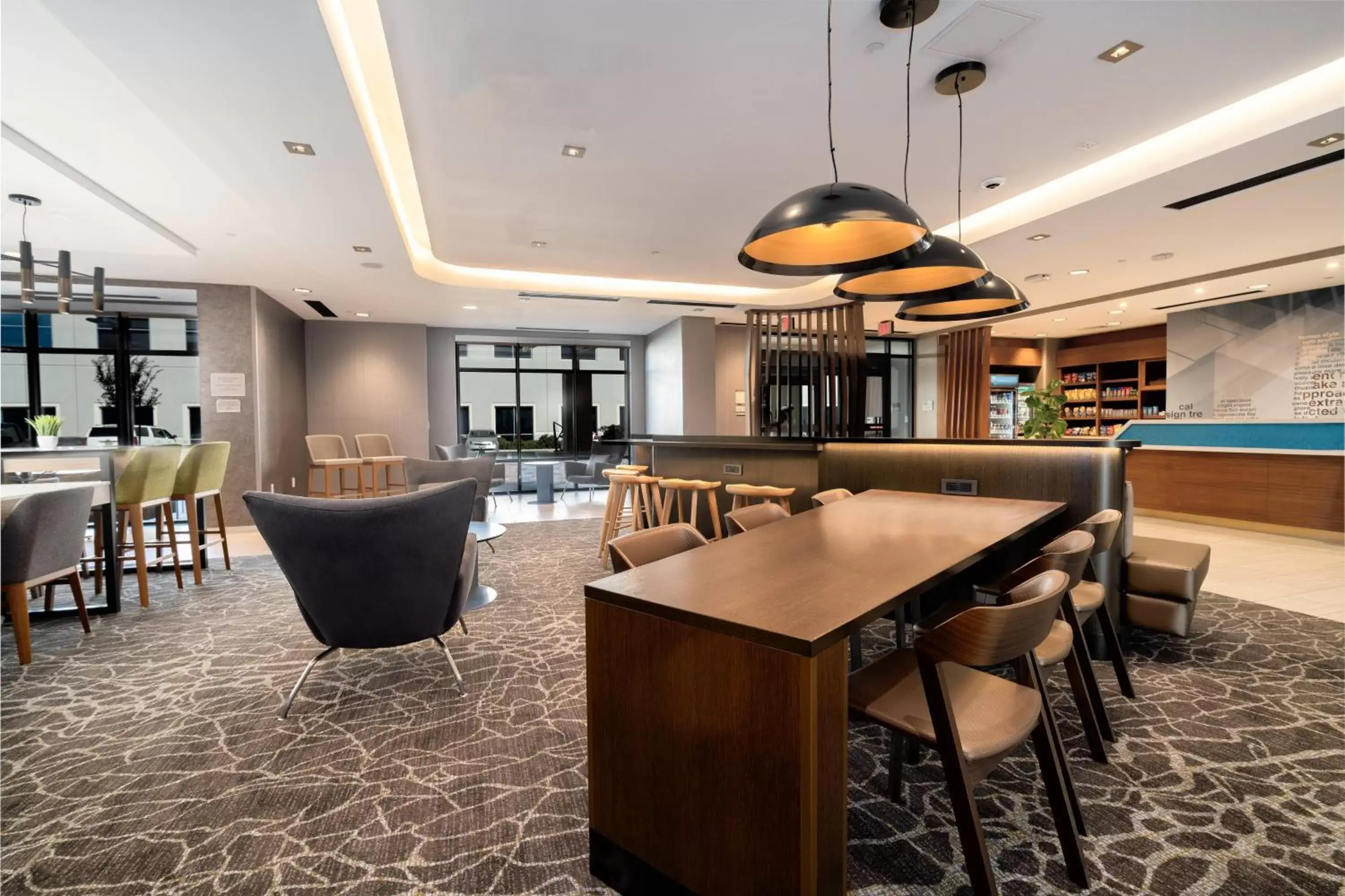 Lobby or reception, Restaurant/Places to Eat in SpringHill Suites by Marriott Oakland Airport