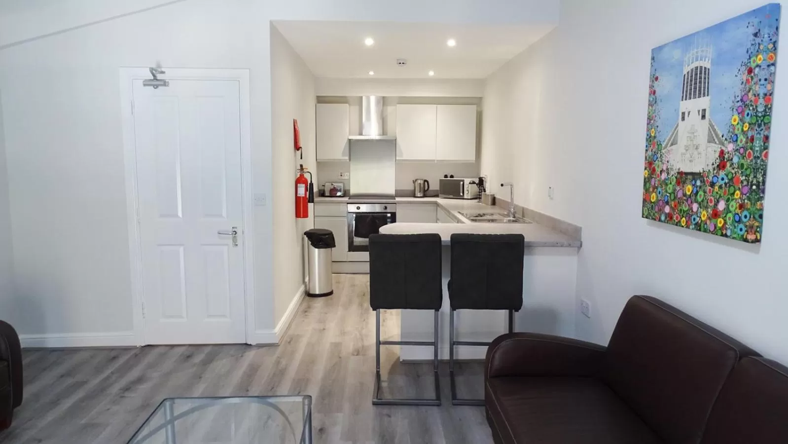 Kitchen or kitchenette in Cocoon @ International Inn + Apartments